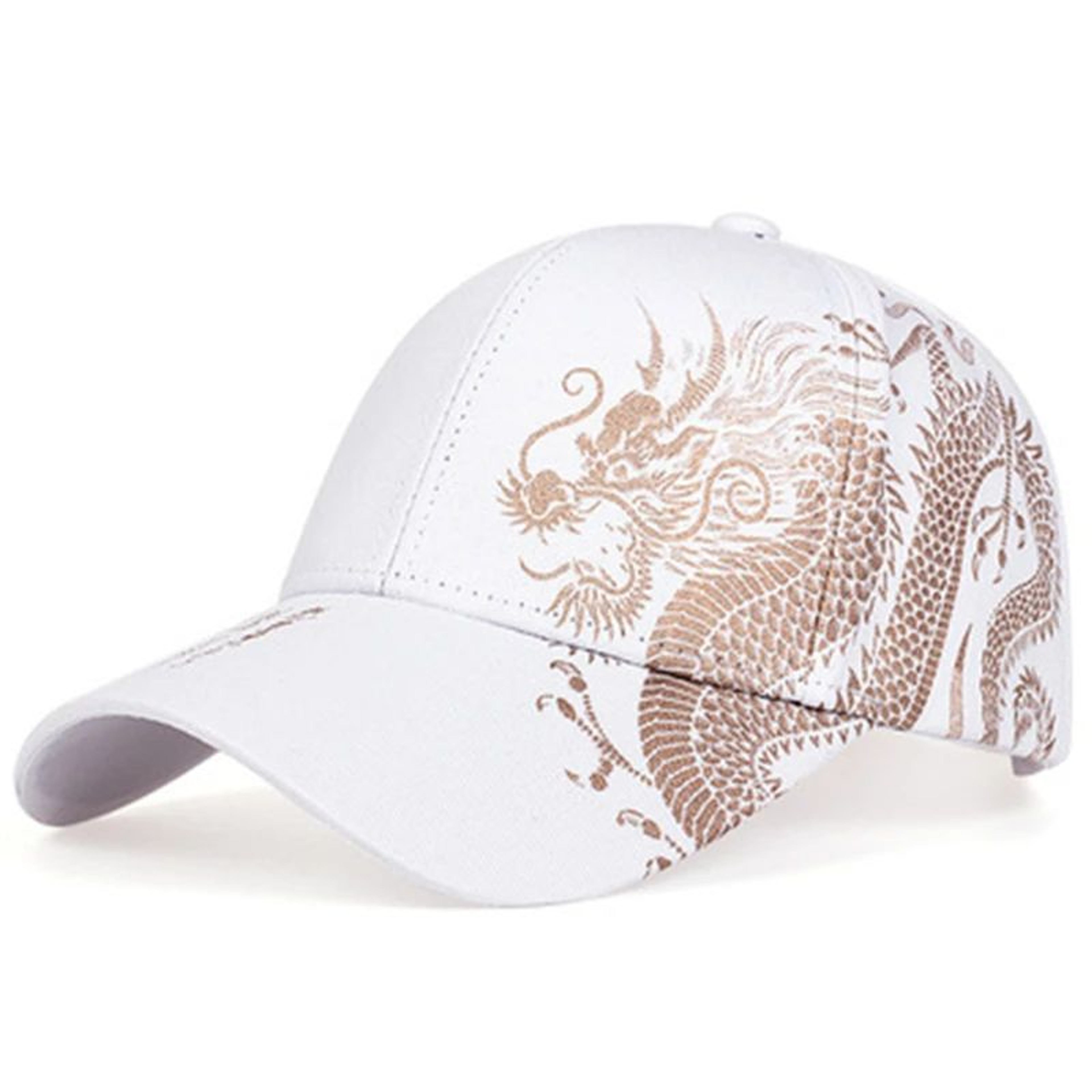 Chinese Dragon Baseball Cap  Adjustable Dragon Snapback Hat With Sun Protection 6