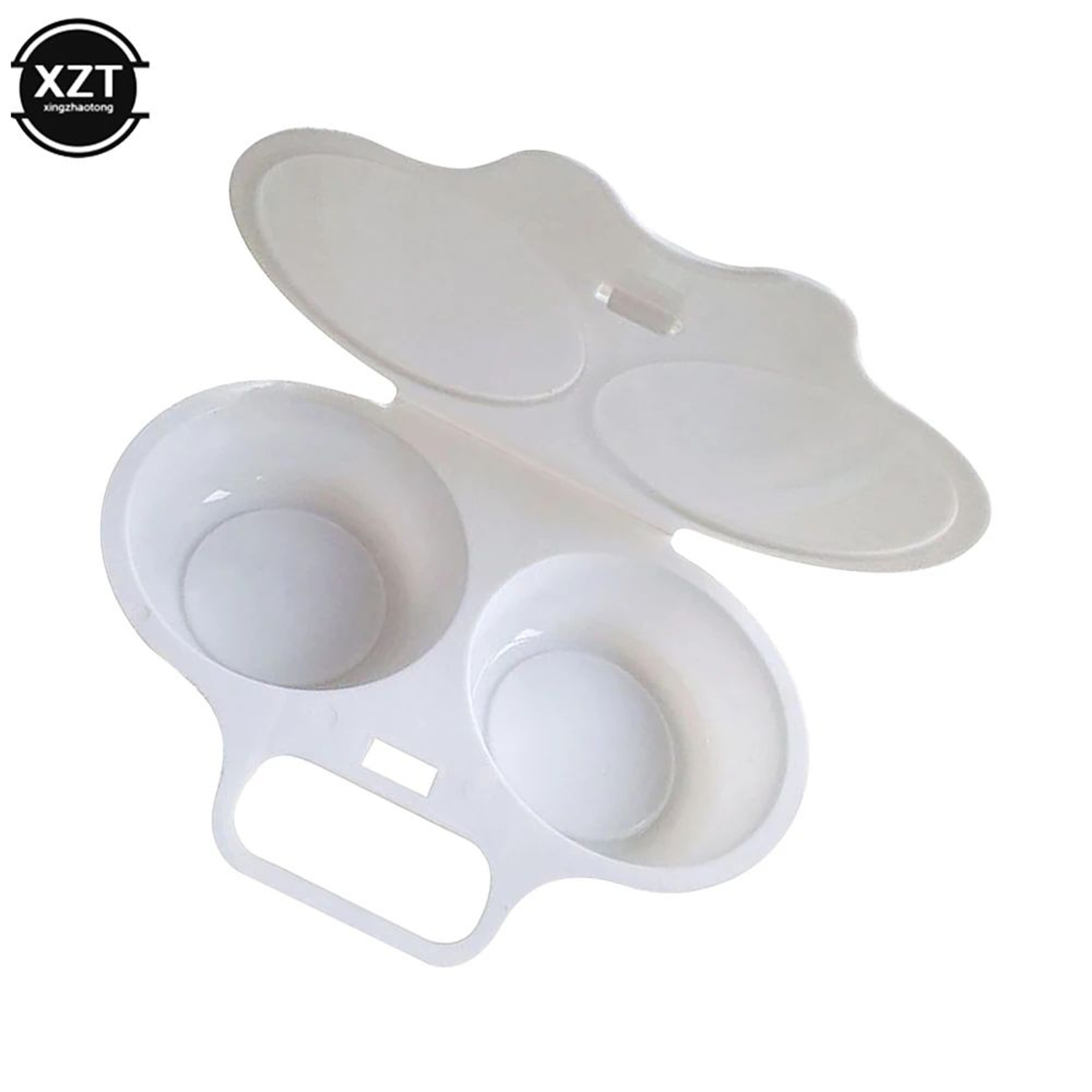 QuickCook Microwave Egg Poacher Mold  Easy Nonstick Microwave Egg Cooker 3