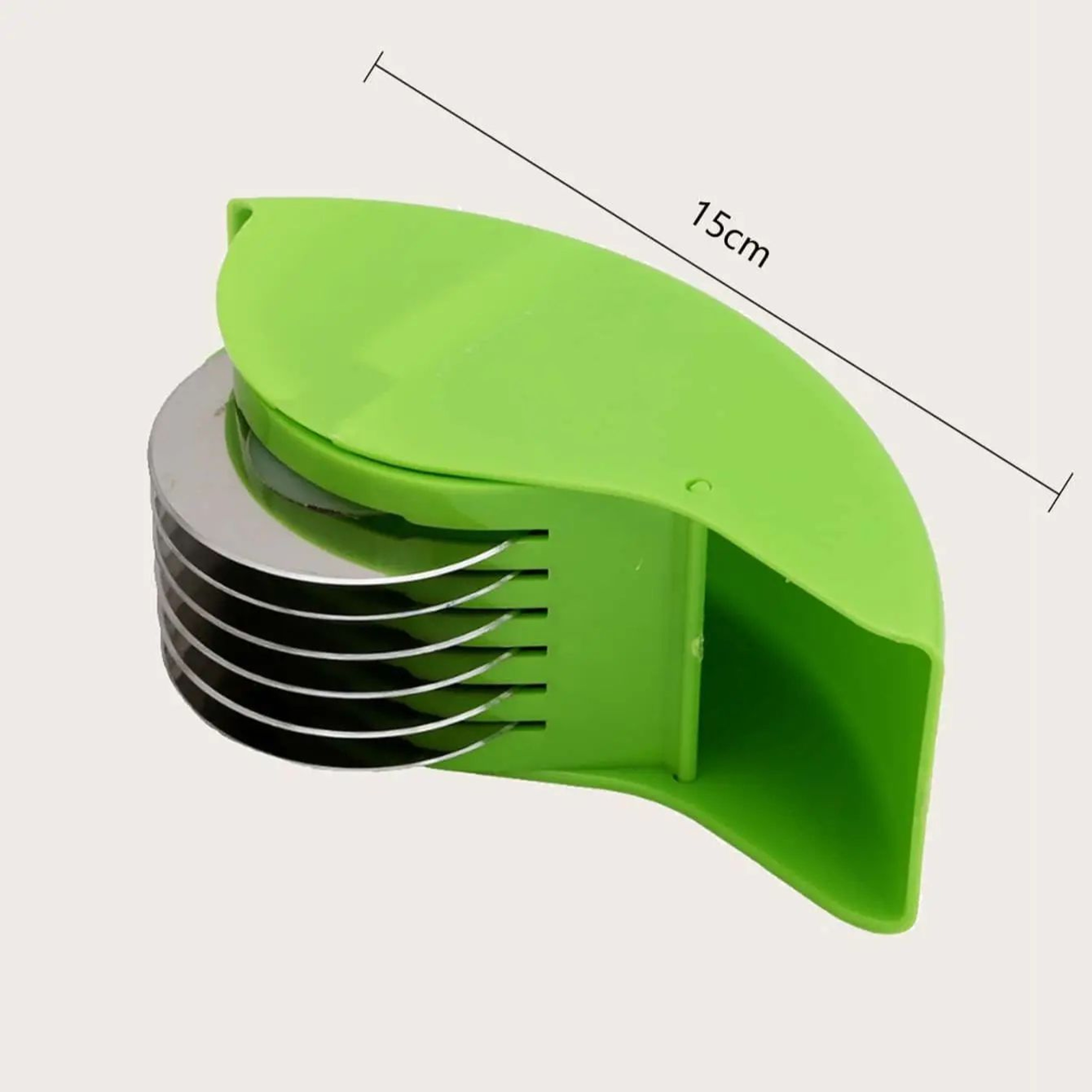 Precision Wire Onion  Garlic Cutter  Stainless Steel Vegetable Slicer Tool 1