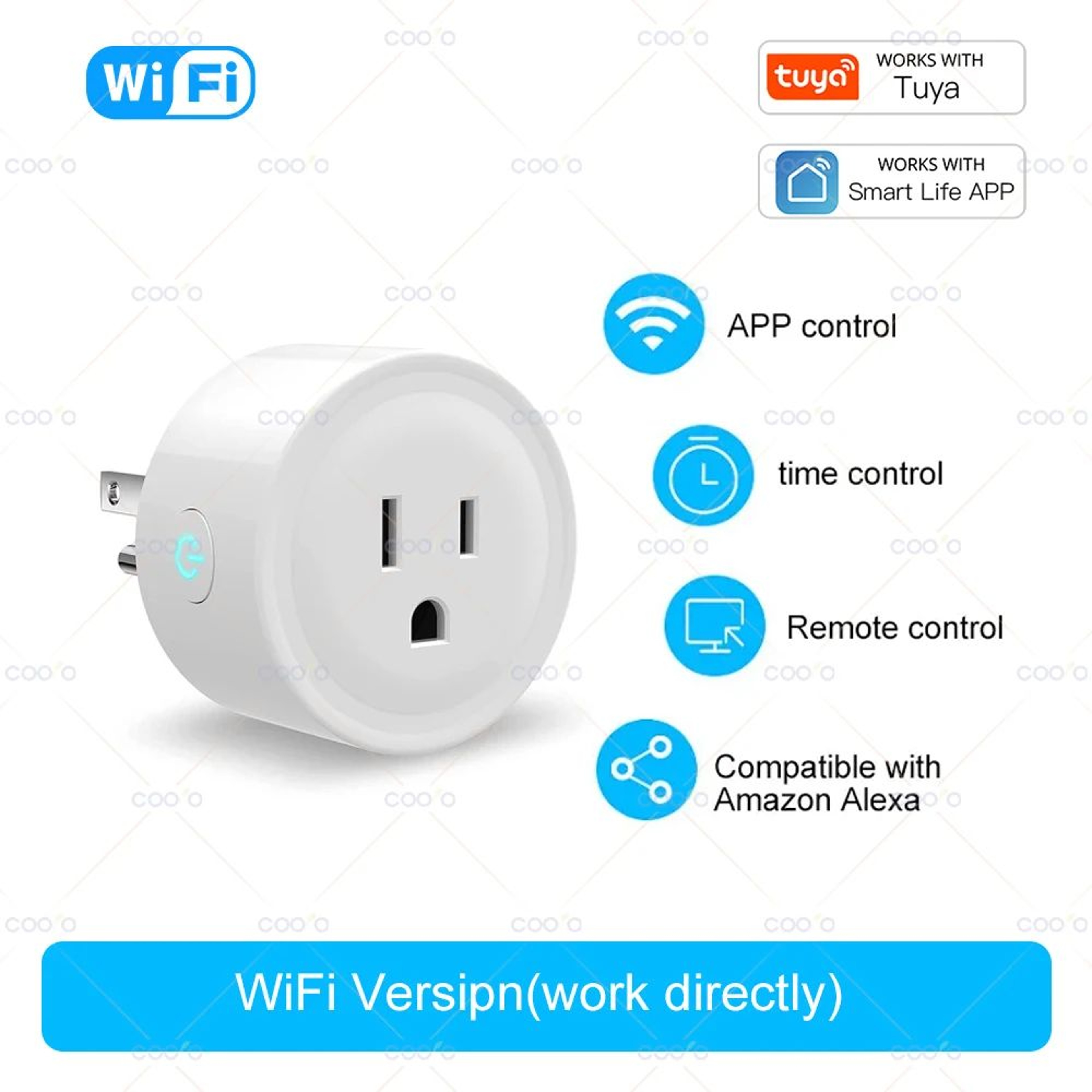 Tuya 16A Zigbee Smart Plug With Energy Monitoring  WiFi App  Alexa Google Home Control 7