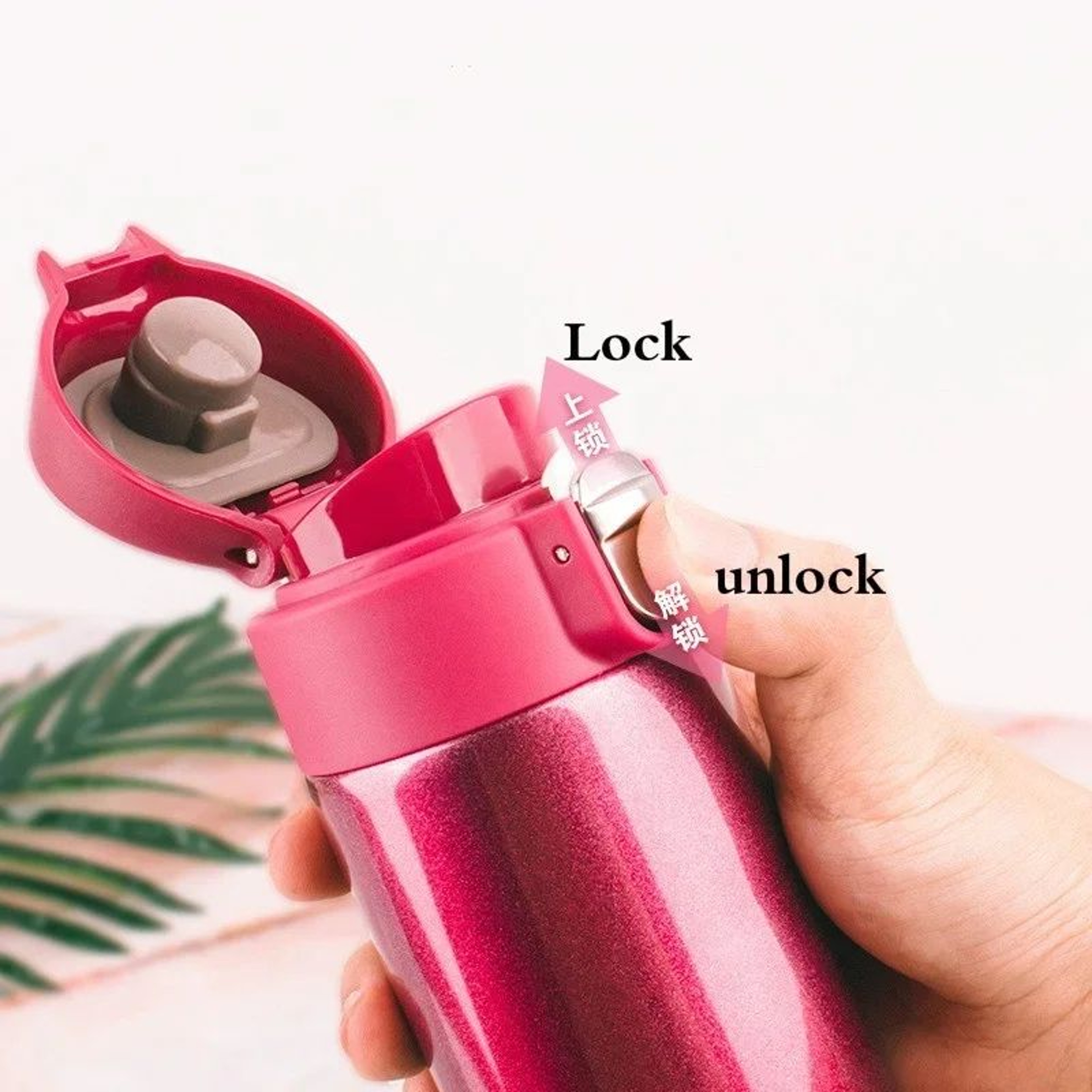 500ml Stainless Steel Vacuum Flask With OneTouch Lid  Insulated Thermos Bottle For Coffee  Tea 4