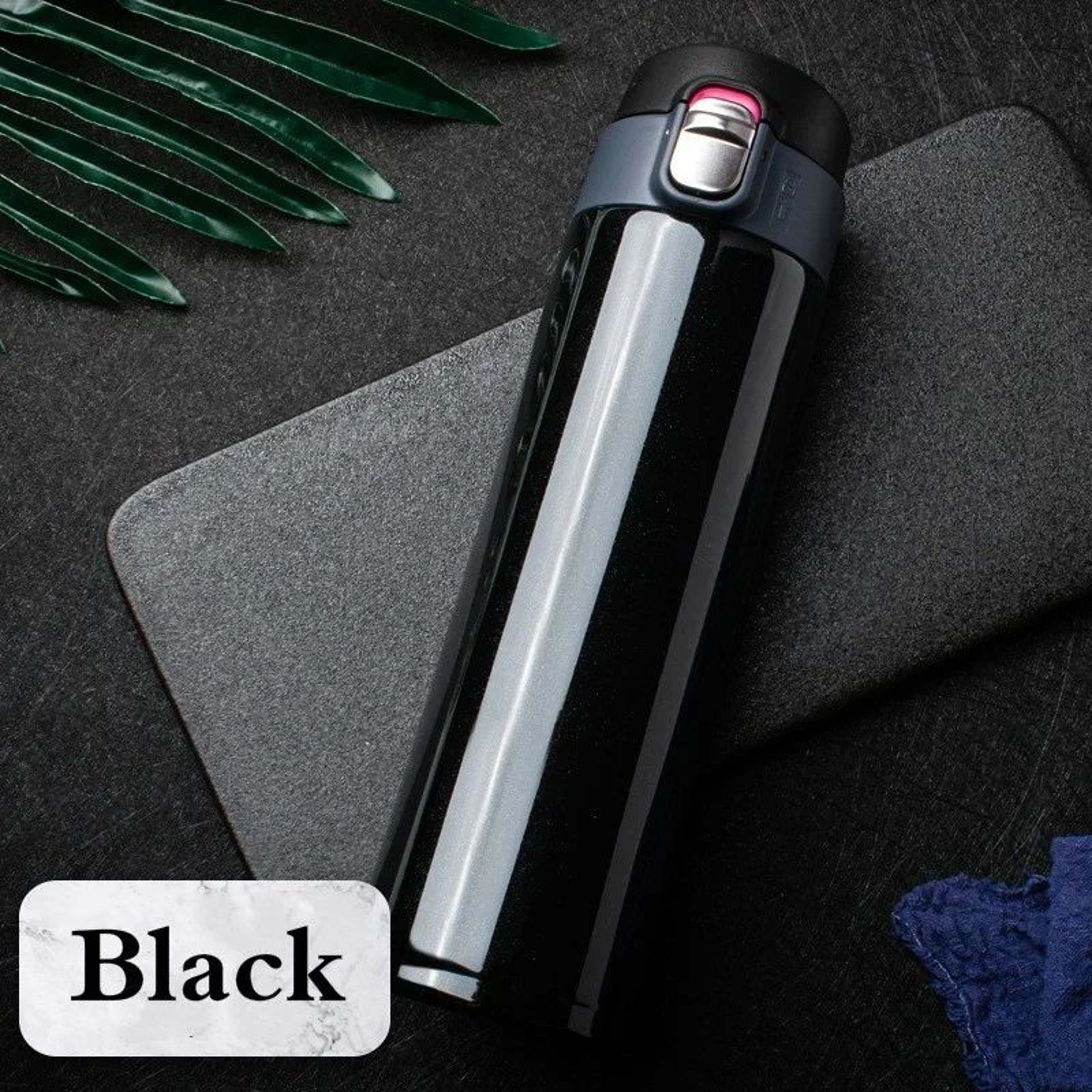 500ml Stainless Steel Vacuum Flask With OneTouch Lid  Insulated Thermos Bottle For Coffee  Tea 8