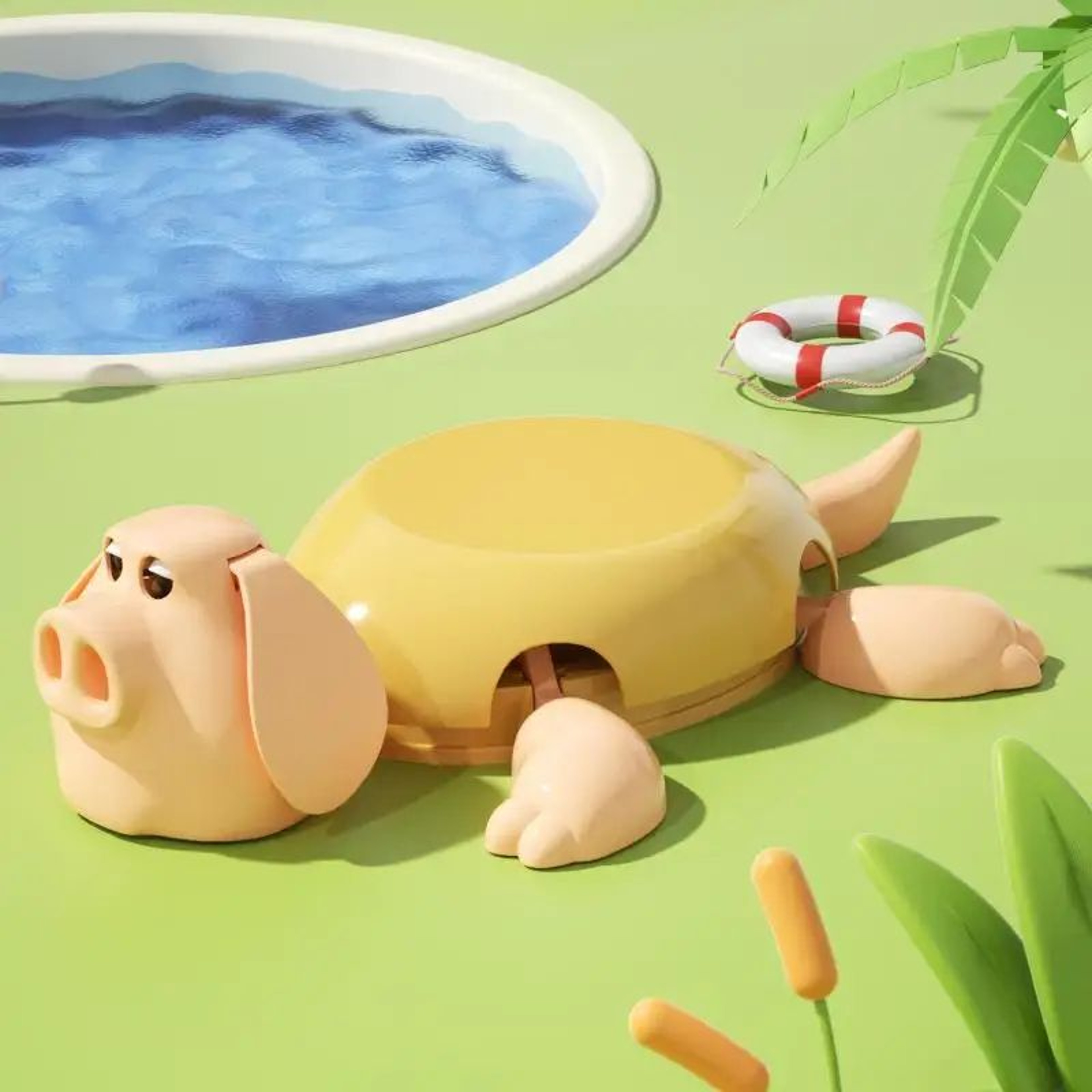 3D Printed Turtle Coaster Cup Holder  Funny Table Decor Drink Mat 10