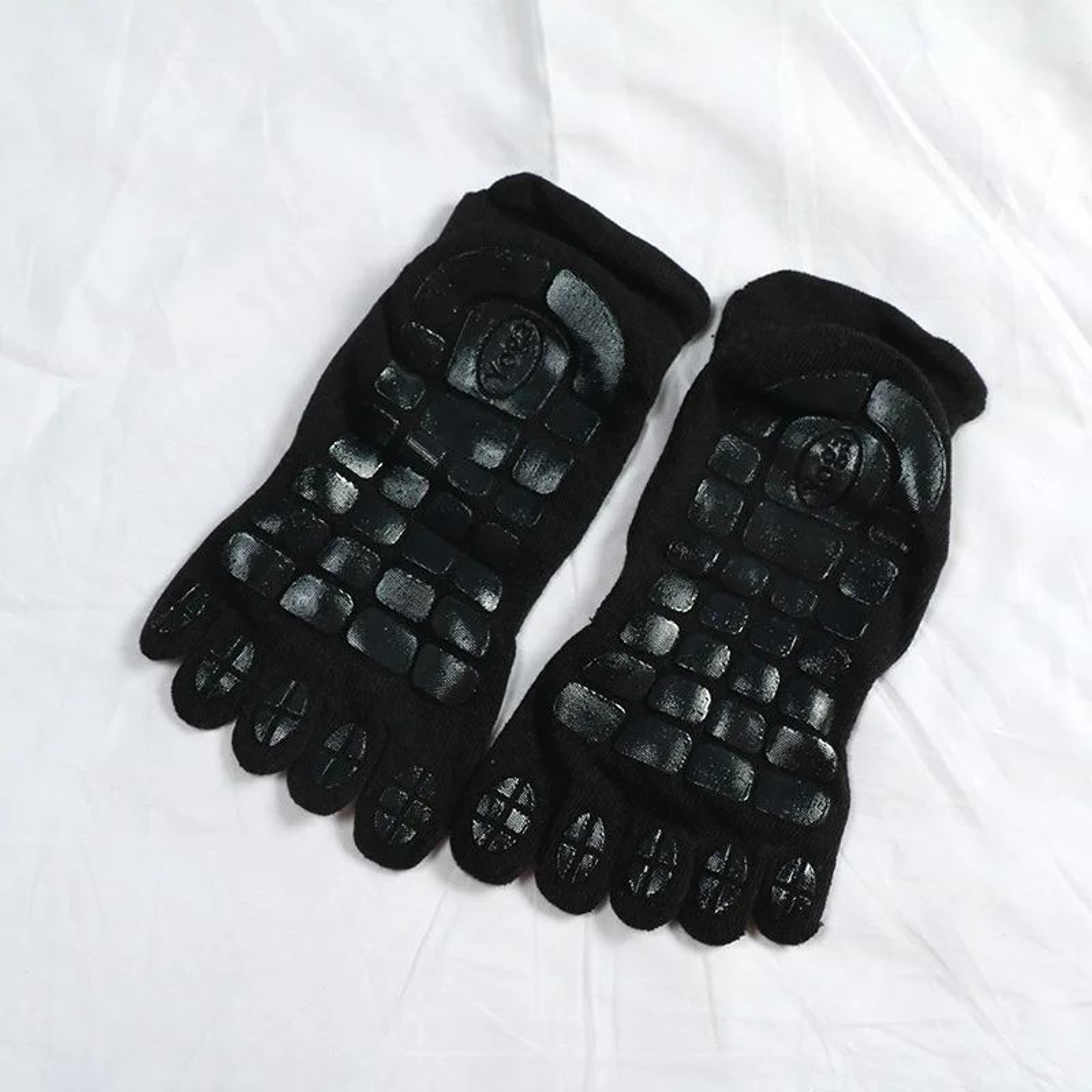 Mens Winter Five Toe Socks  Thick NonSlip Split Toe Socks For Indoor Comfort  Fitness 6