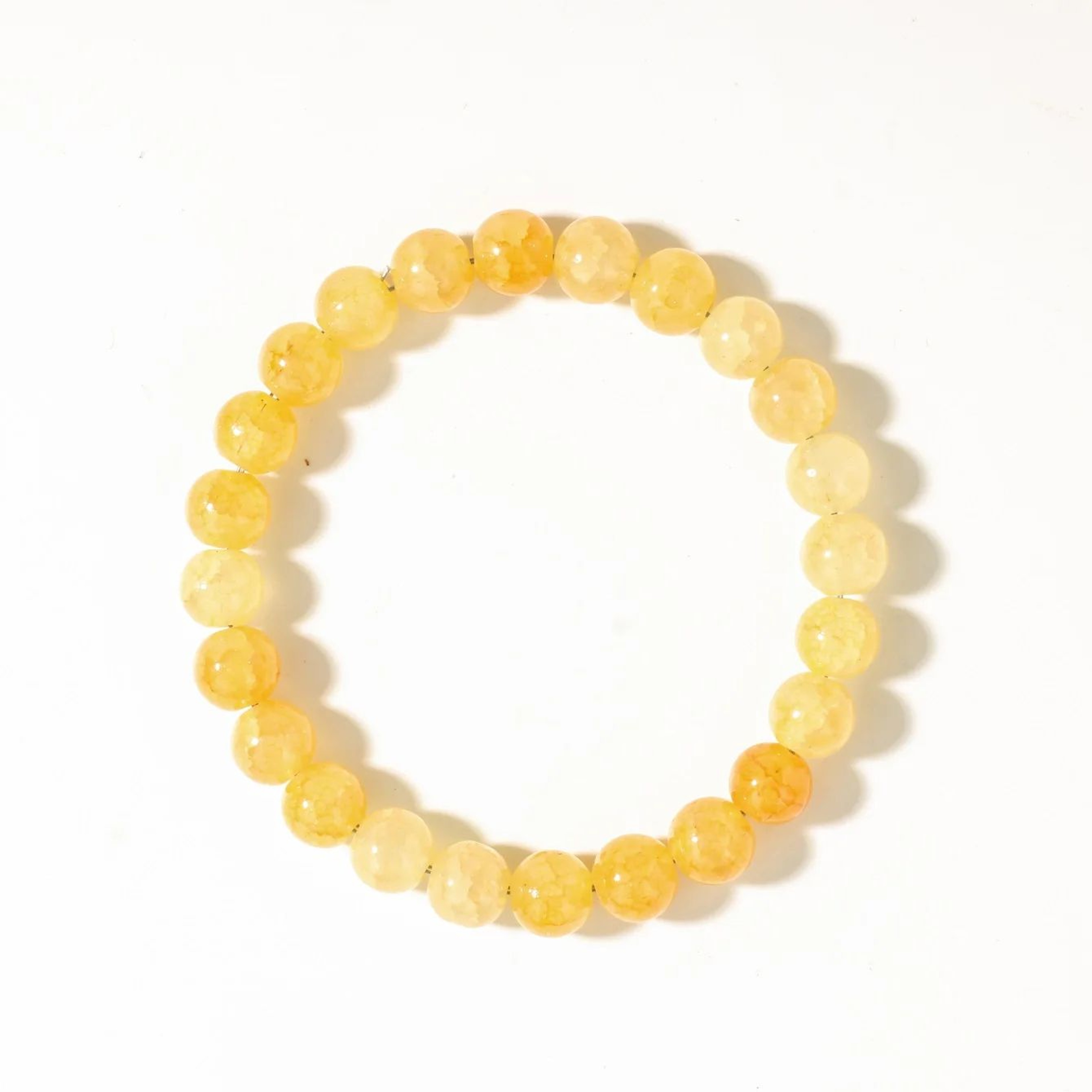 Citrine Bracelet For Wealth And Positivity  Feng Shui Beaded Crystal Bracelet 6