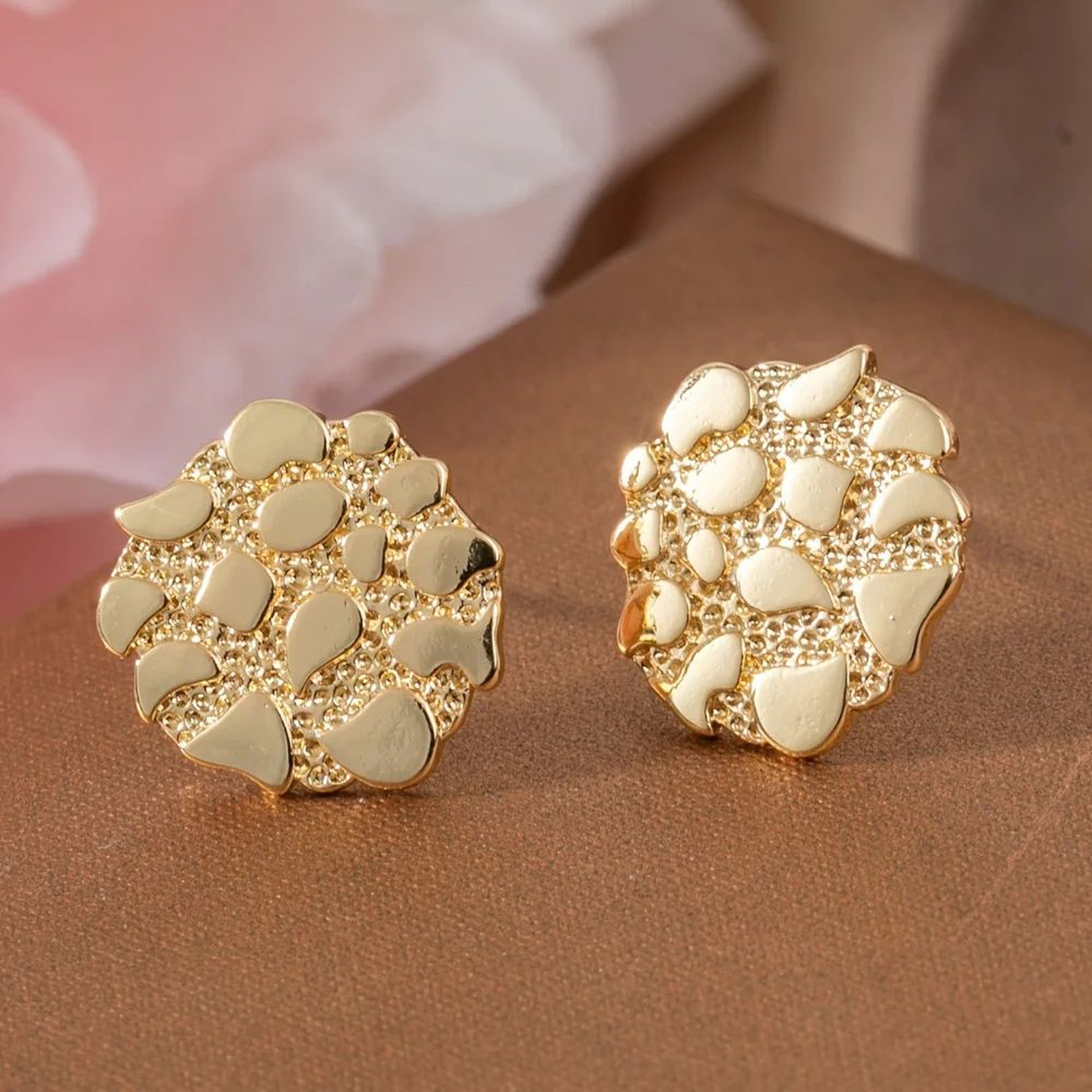 Luxe Geometric Rhinestone Stud Earrings For Weddings Parties And Evening Wear 0