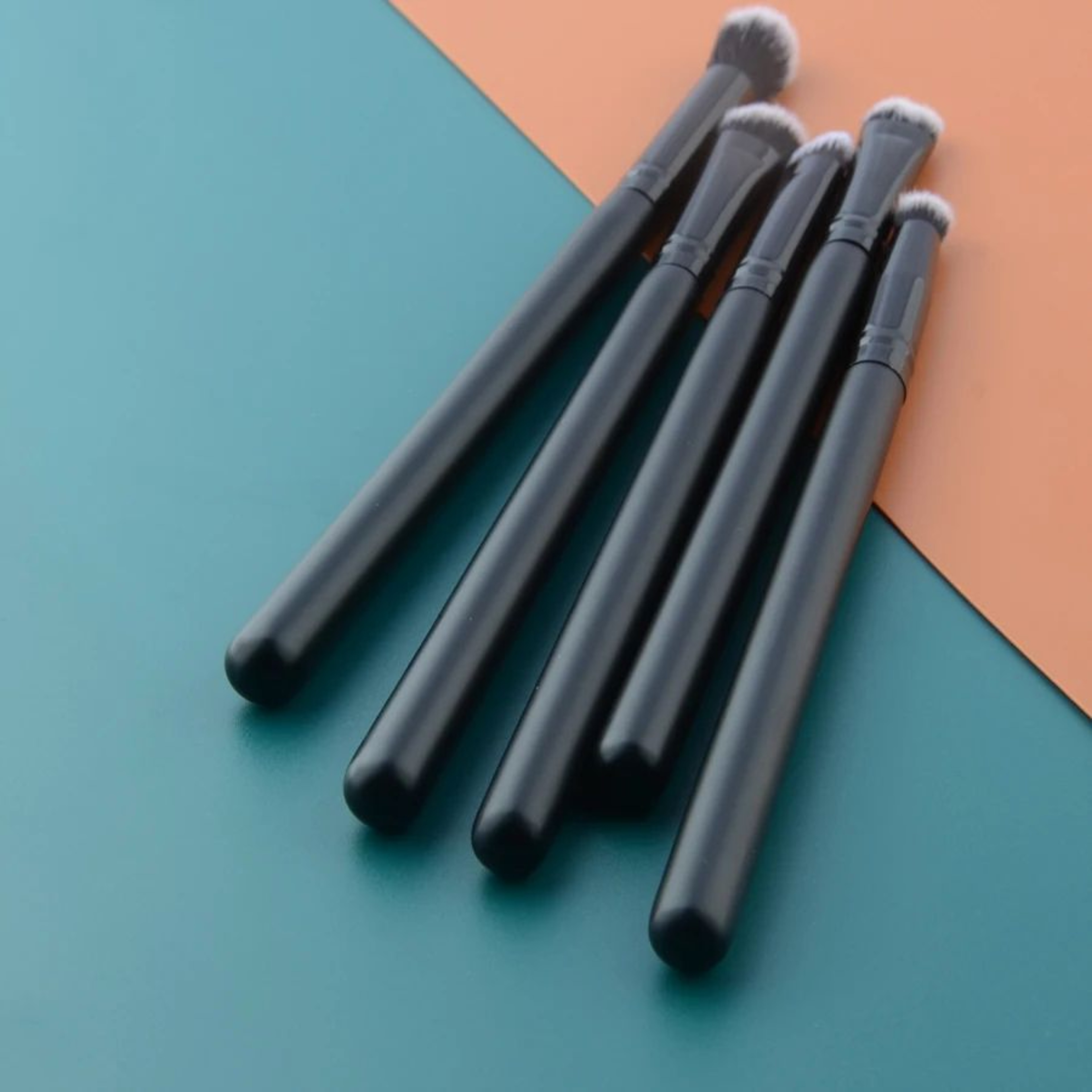 Precision 5Piece Eye Makeup Brush Set  Professional Eyeshadow Blending  Crease Brushes 4