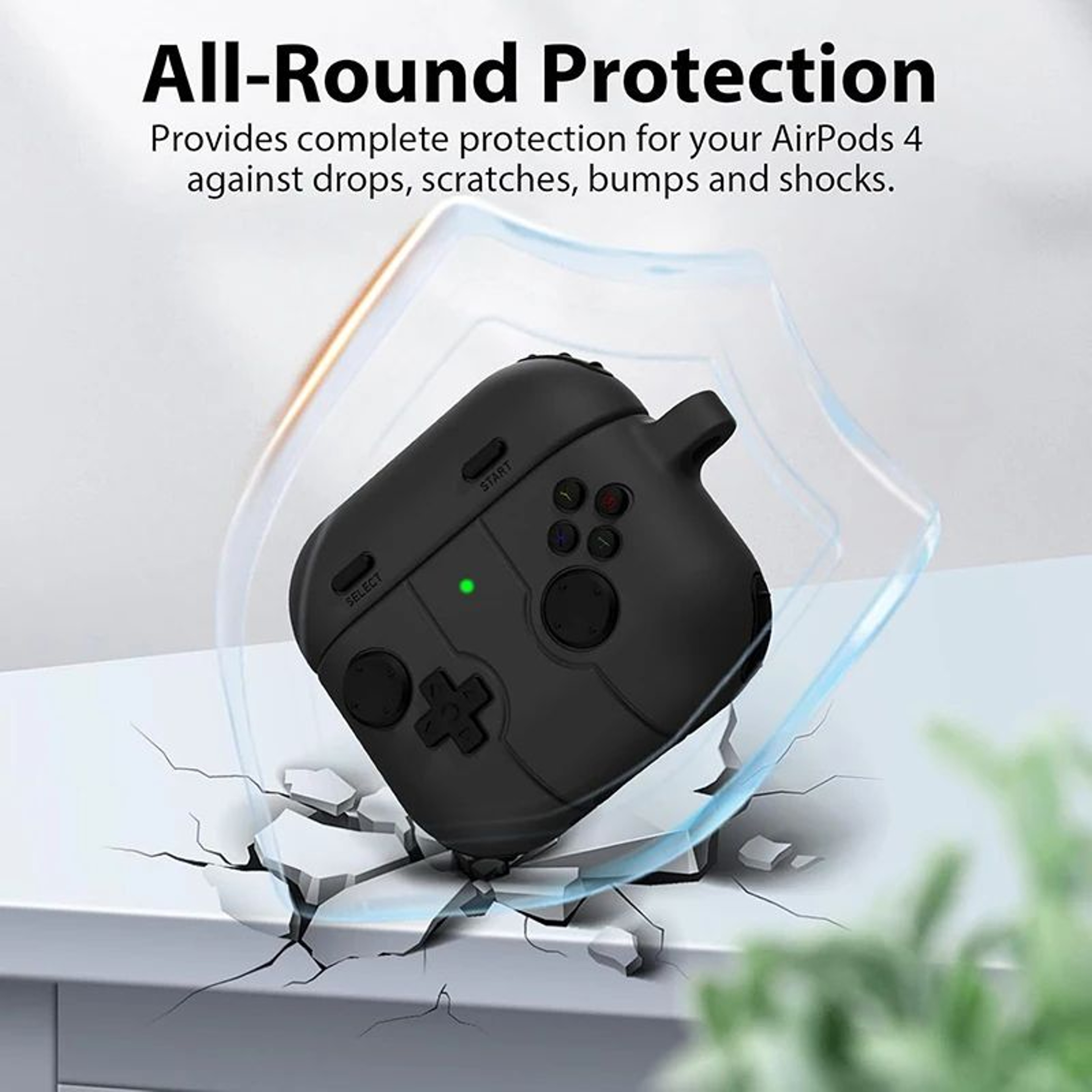 3D Gamepad Silicone AirPods Case  Cute Shockproof Protective Cover 2