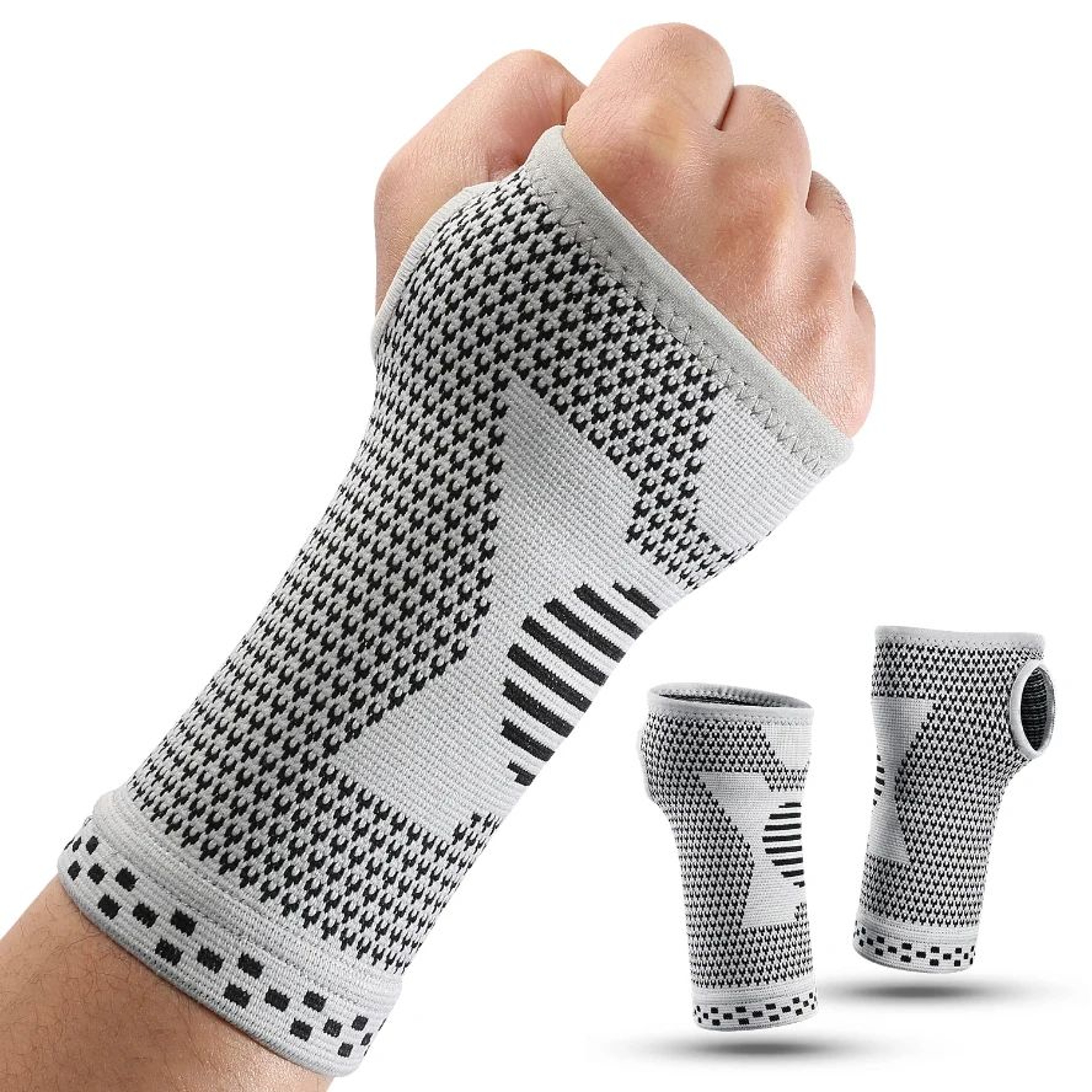 Adjustable Gym Wrist Support Brace  Compression Wrist Wrap For Carpal Tunnel Relief  Weightlifting  0