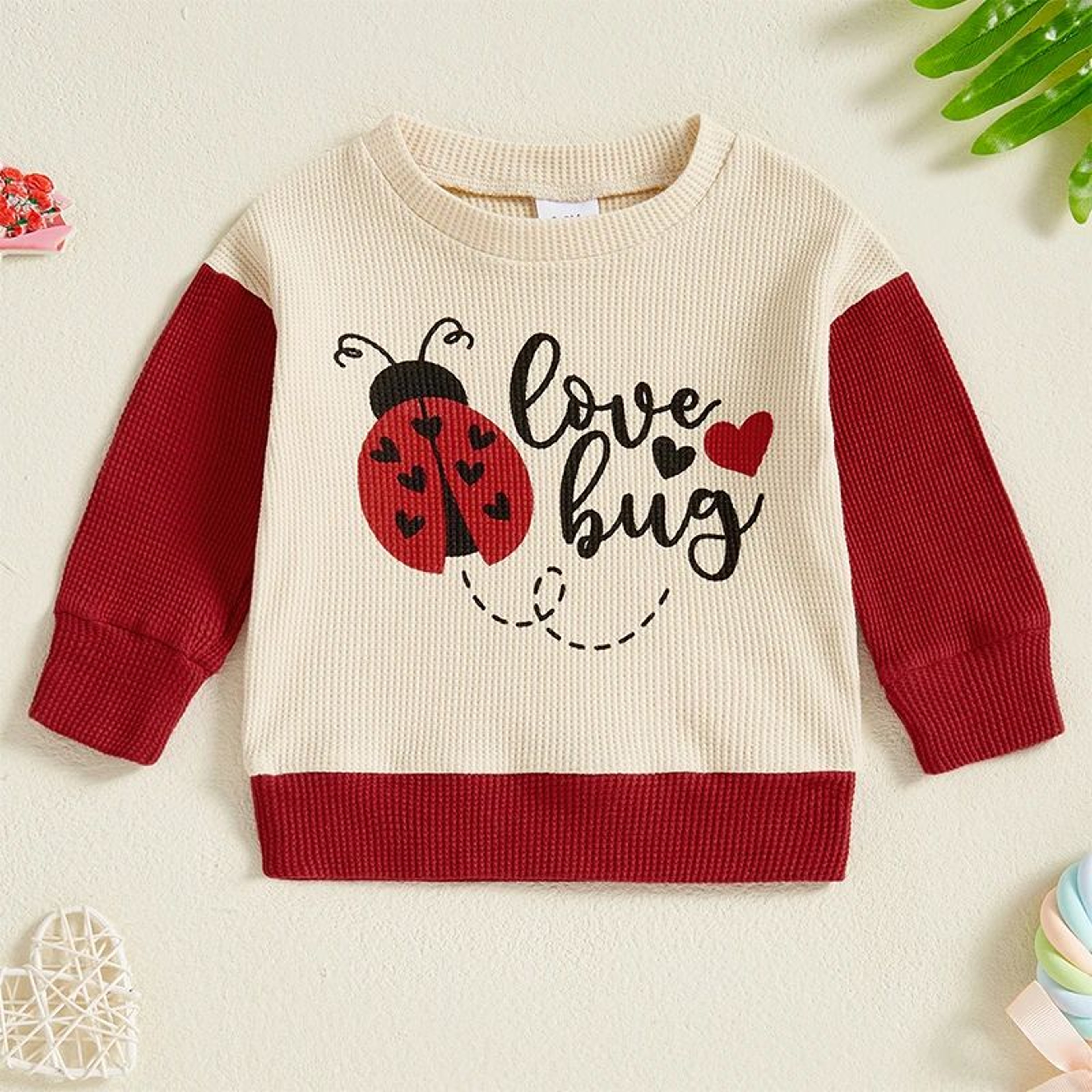 Ladybug Baby Sweatshirt Long Sleeve Pullover For Boys  Girls 0