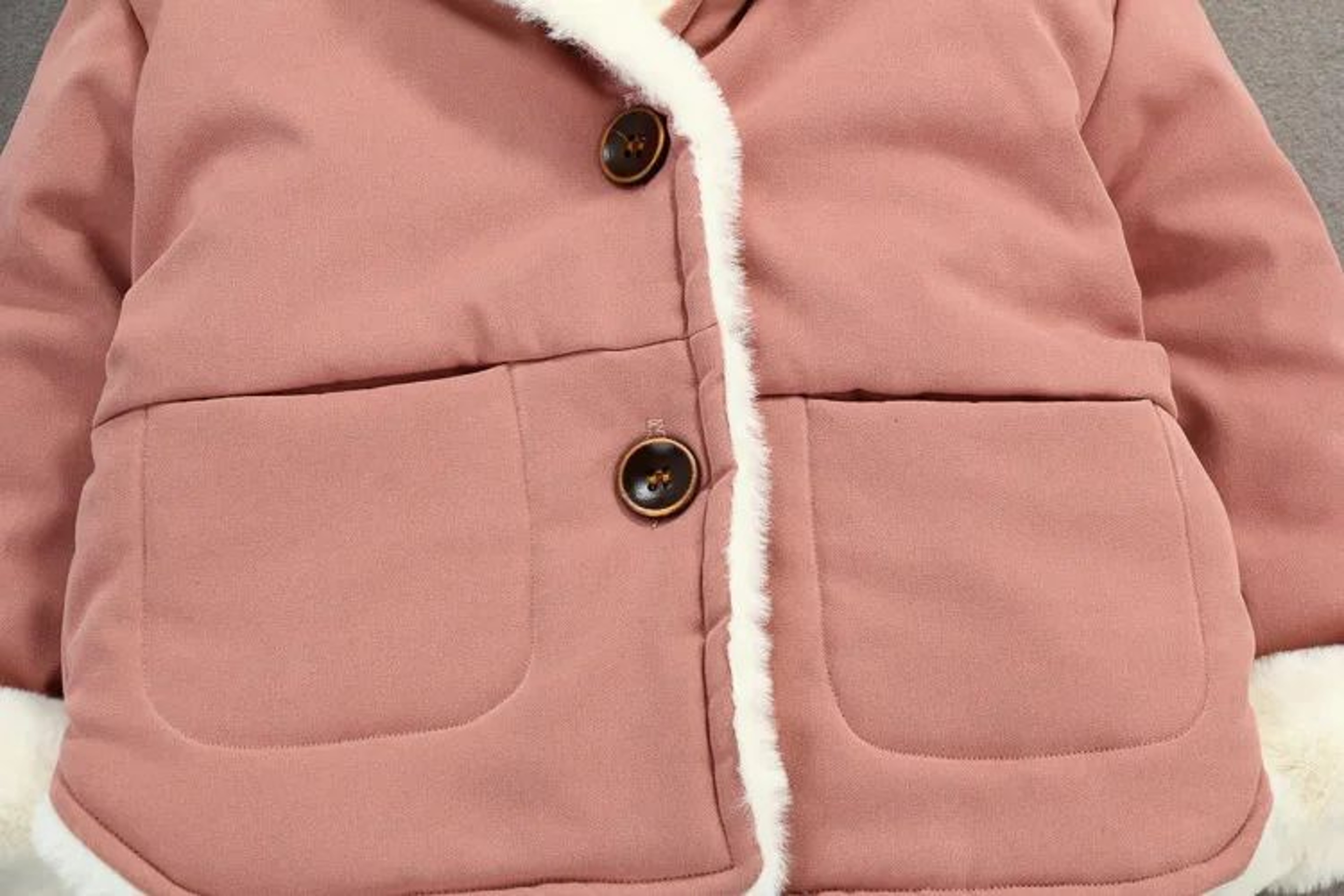 Cartoon Hooded Baby Fleece Jacket  Cozy VelvetLined Toddler Winter Coat For Infants  Toddlers 5