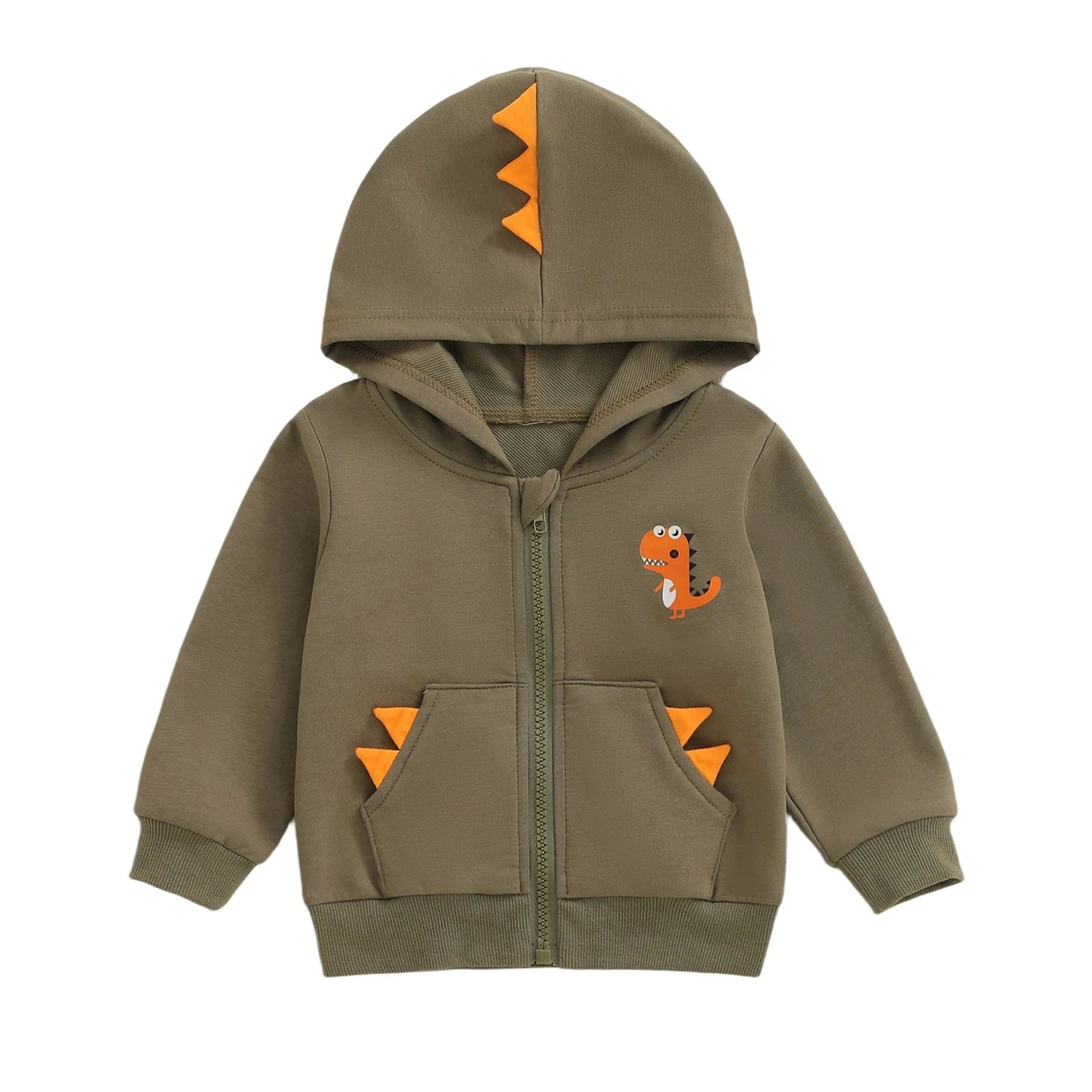 CozyBear Baby Winter Puffer Jacket  FleeceLined Infant Bear Hoodie Coat For Boys  Girls 4