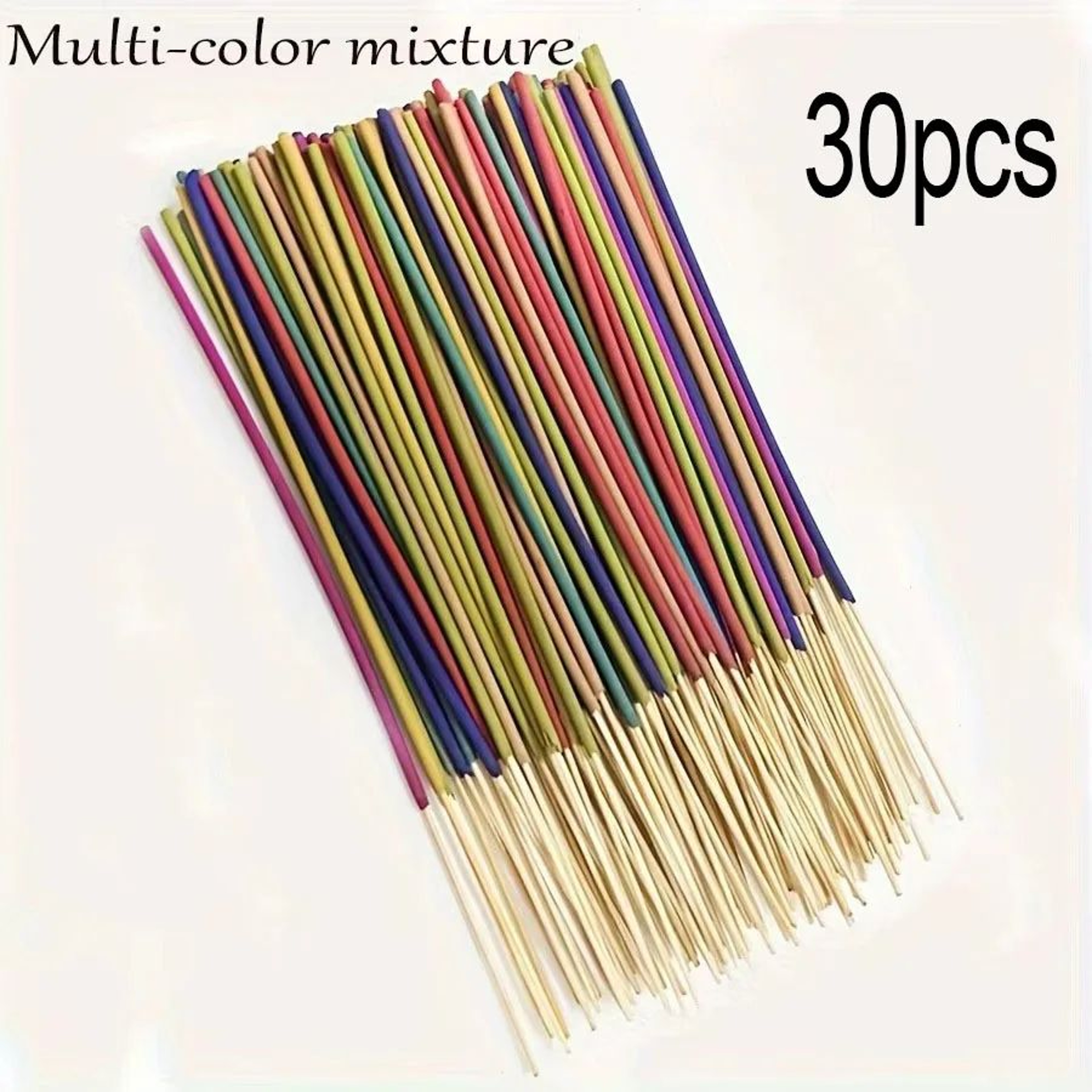 MultiScent Aromatherapy Incense Sticks Set  White Sage Lavender Rose Lemongrass  Jasmine LongLastin 6
