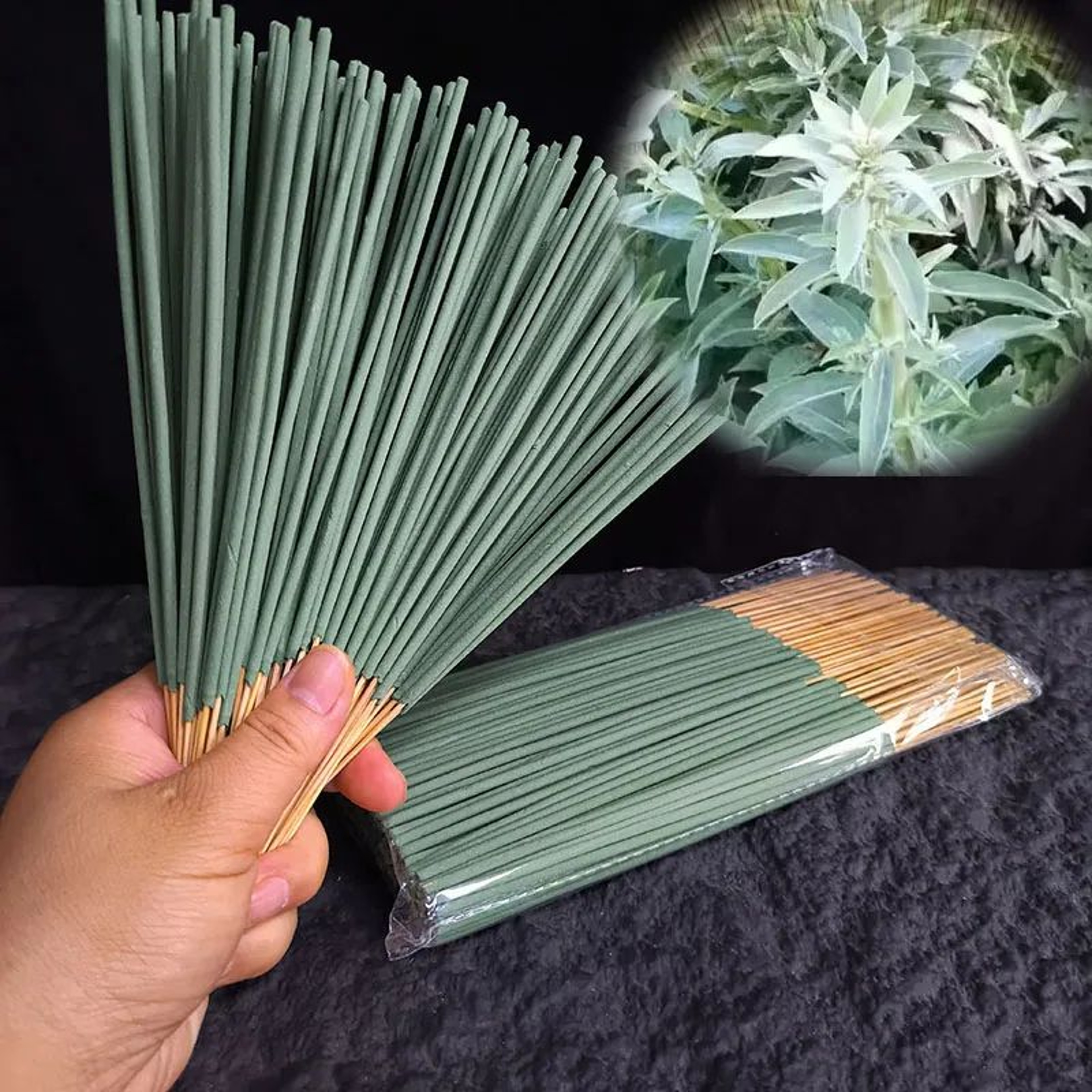 White Sage Incense Sticks For Meditation  Energy Cleansing  22cm Natural Bamboo Aromatherapy Sticks 0