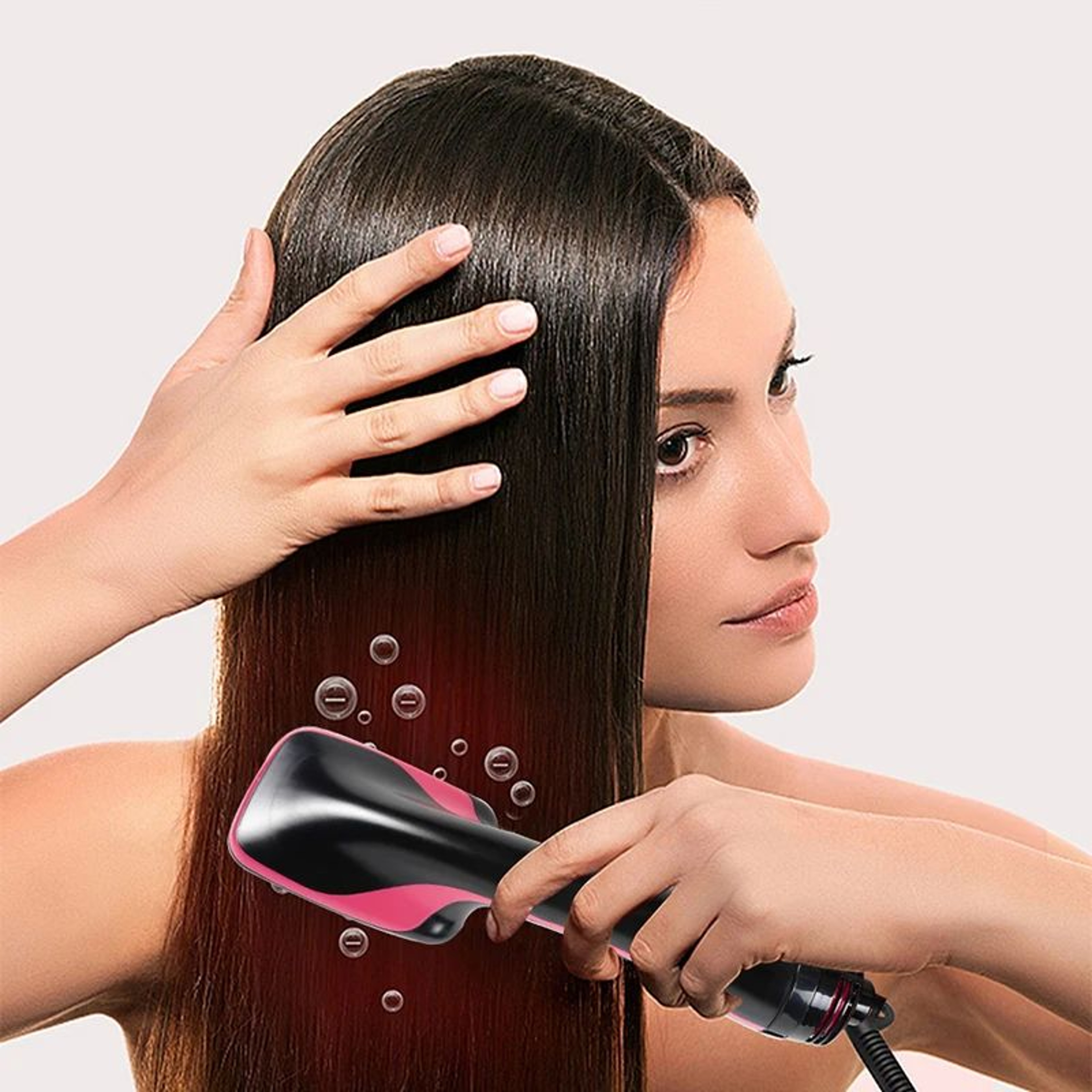 SalonSmooth OneStep Hair Dryer Brush  Volumizing Hot Air Styler 1