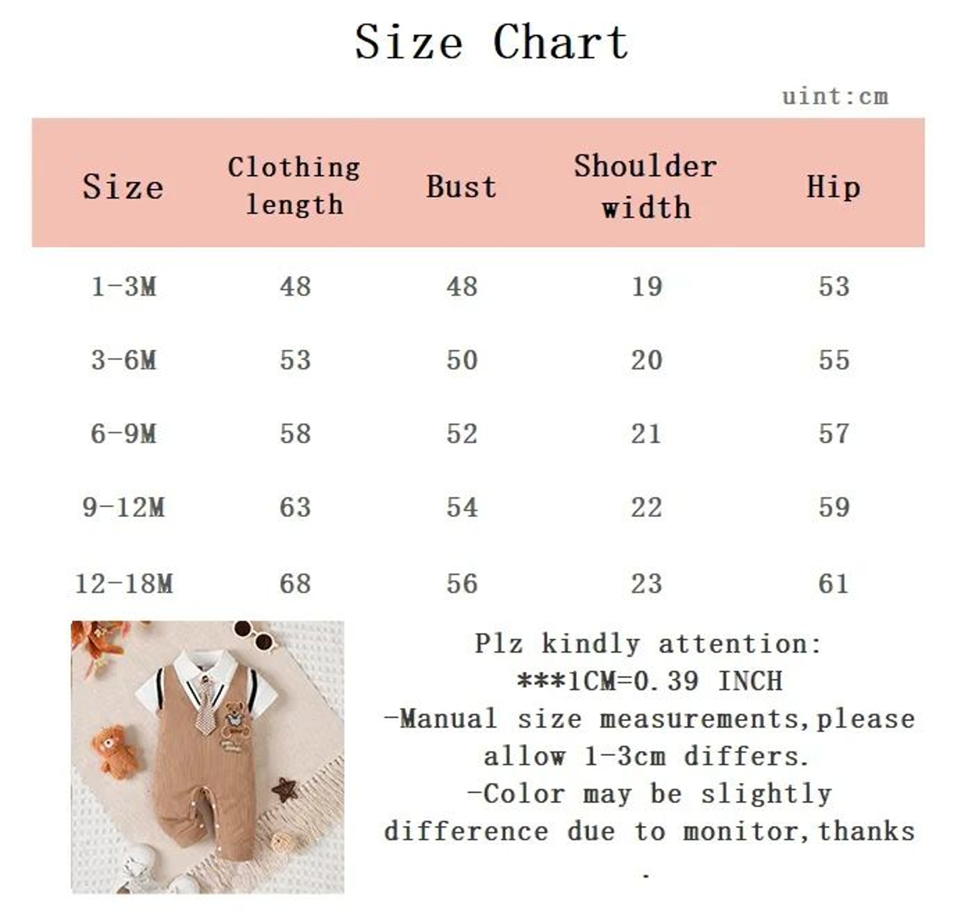 Little Gentleman baby boy jumpsuit with Teddy Bear Collar Detail – view 7