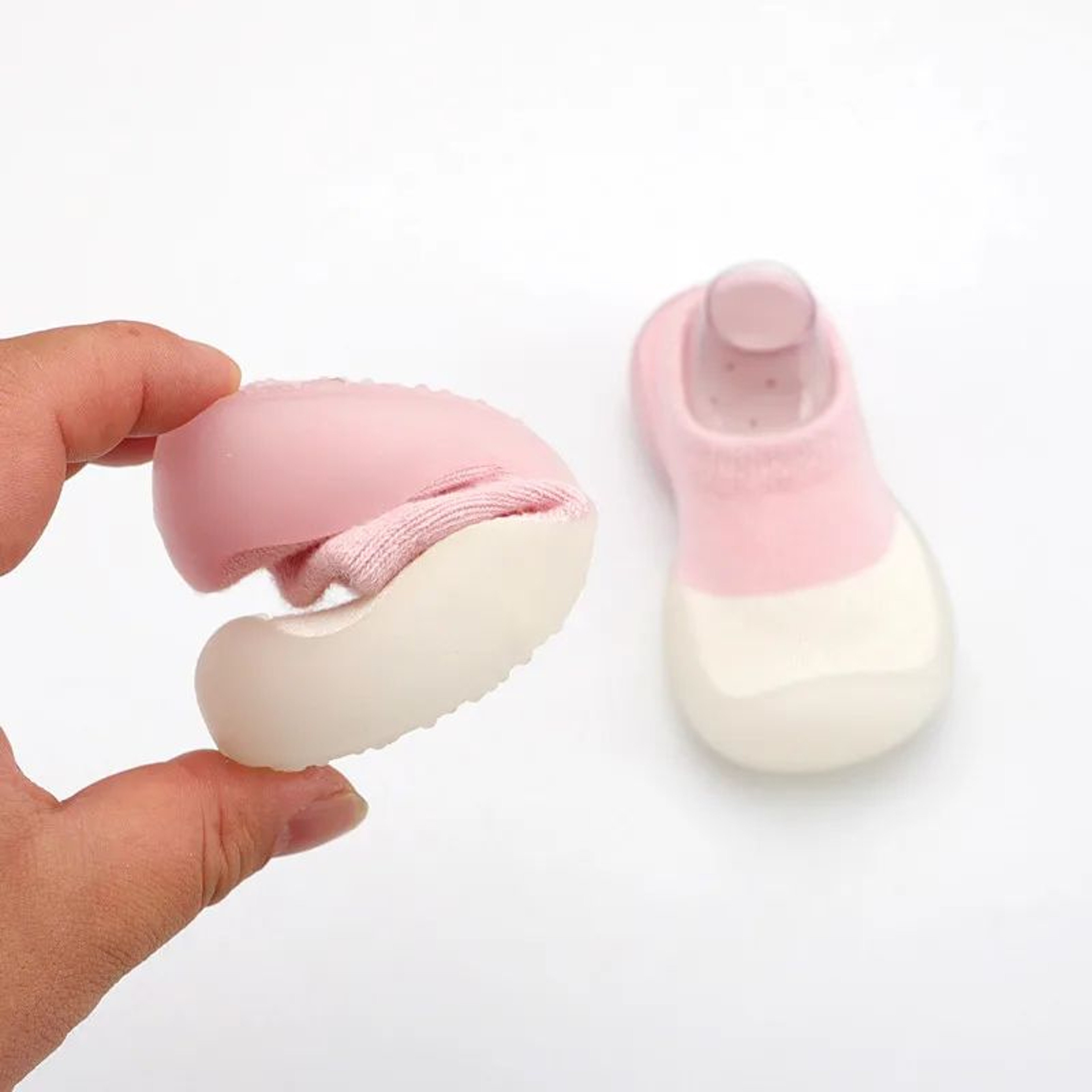 CloudSoft Baby First Walker Shoes  NonSlip Knit Booties For Toddlers 4