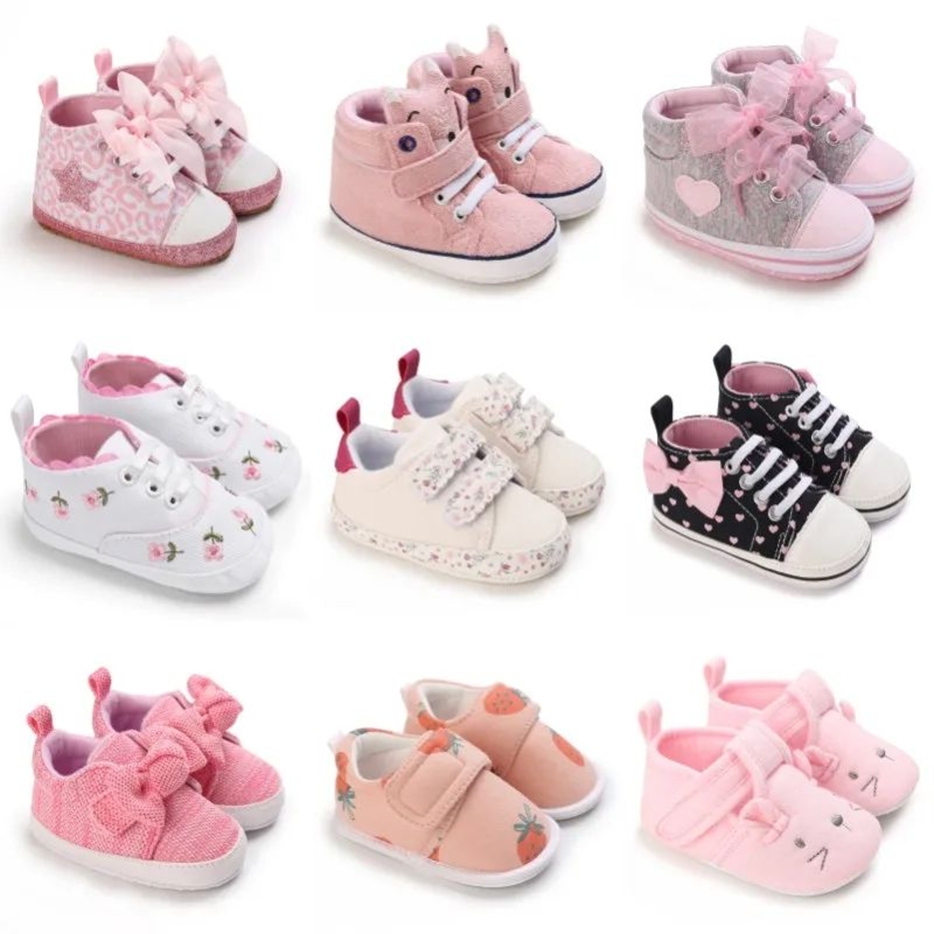 FlexStep Soft Sole First Walker Baby Shoes  NonSlip Toddler Walking Sneakers 0