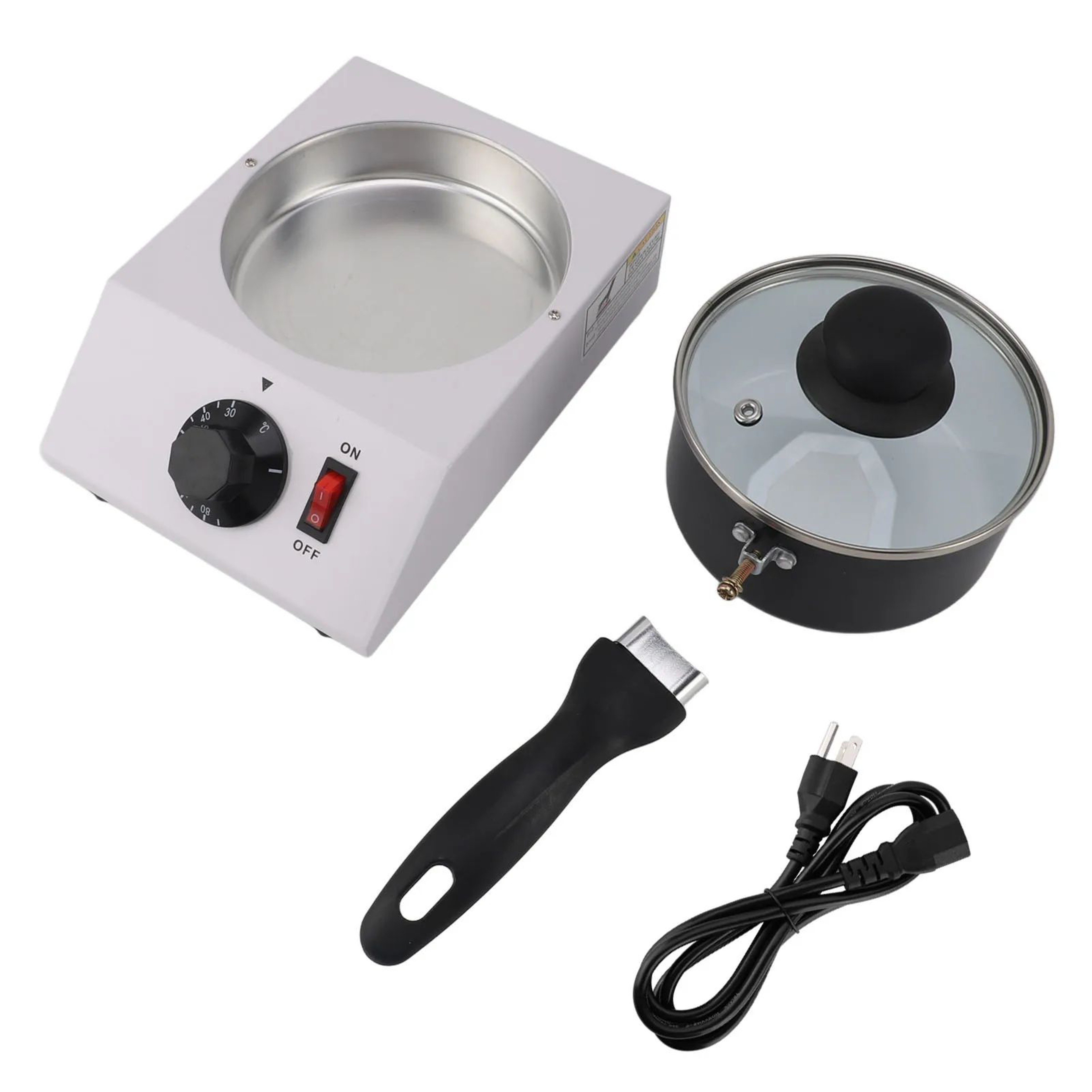 Precision 1kg Chocolate Melting Machine  Adjustable Temperature Electric Chocolate Melter Pot 6