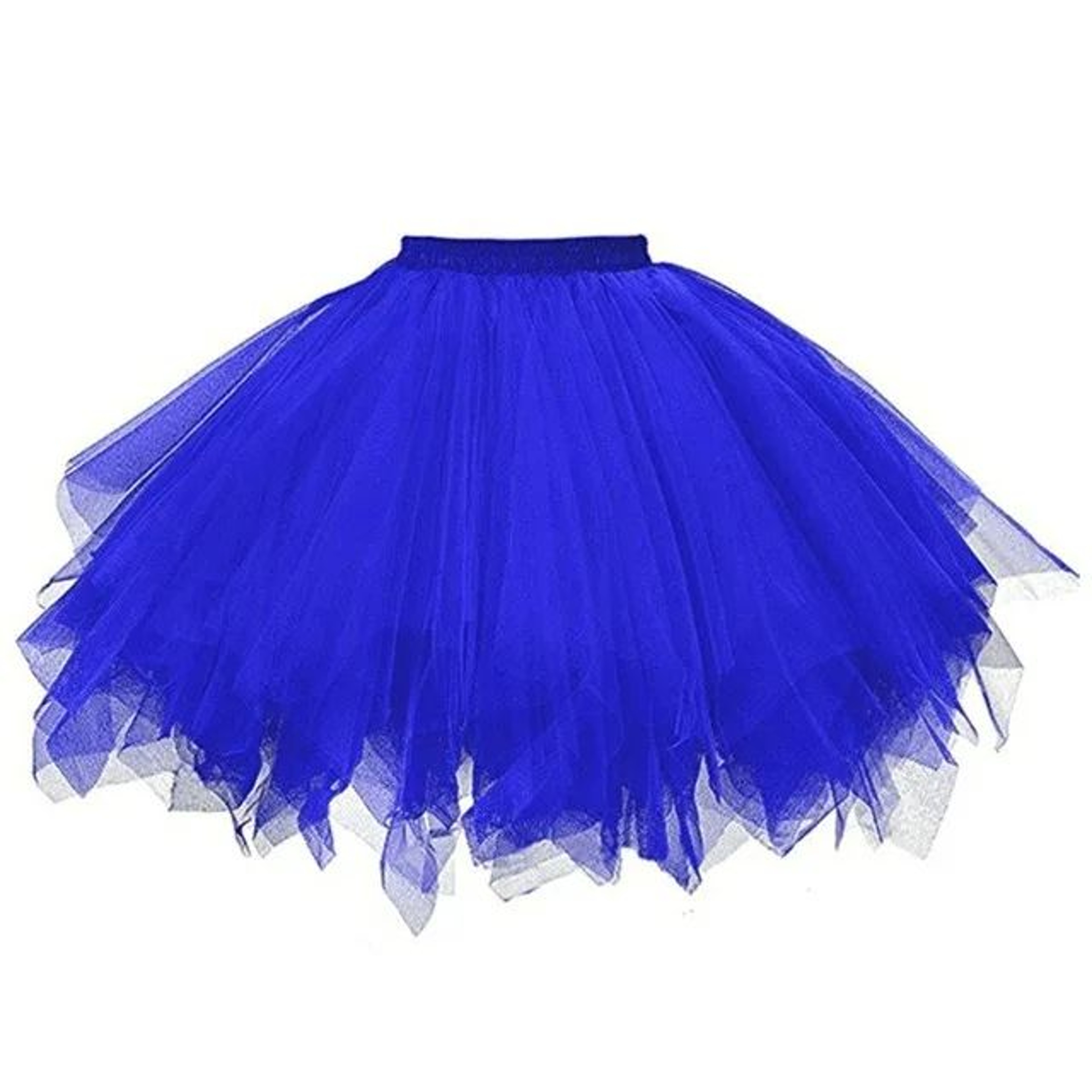 Vintage 50s Rockabilly Petticoat Tulle Tutu Skirt  HighWaist Fluffy Ballet Underskirt For Party Dan 1