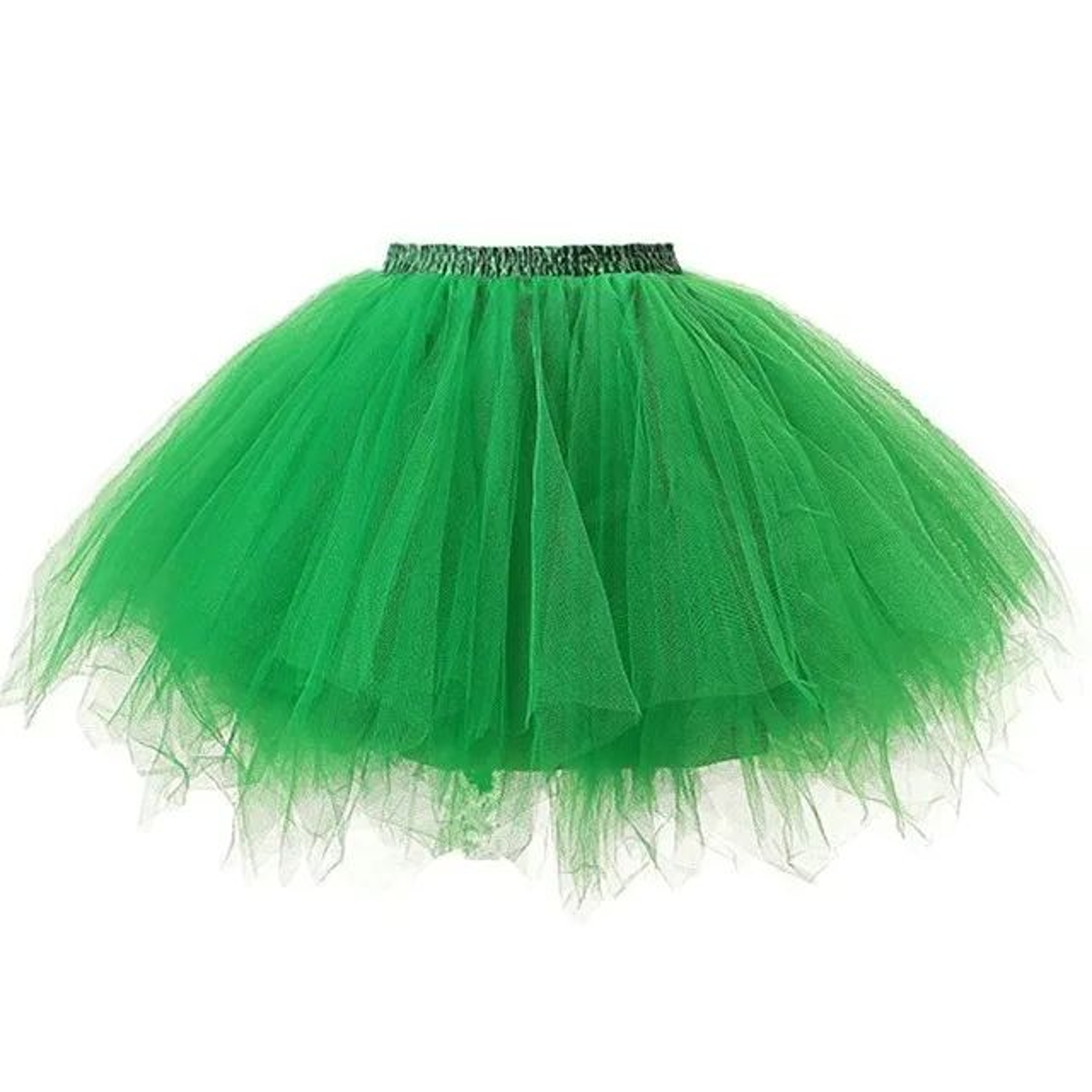 Vintage 50s Rockabilly Petticoat Tulle Tutu Skirt  HighWaist Fluffy Ballet Underskirt For Party Dan 2