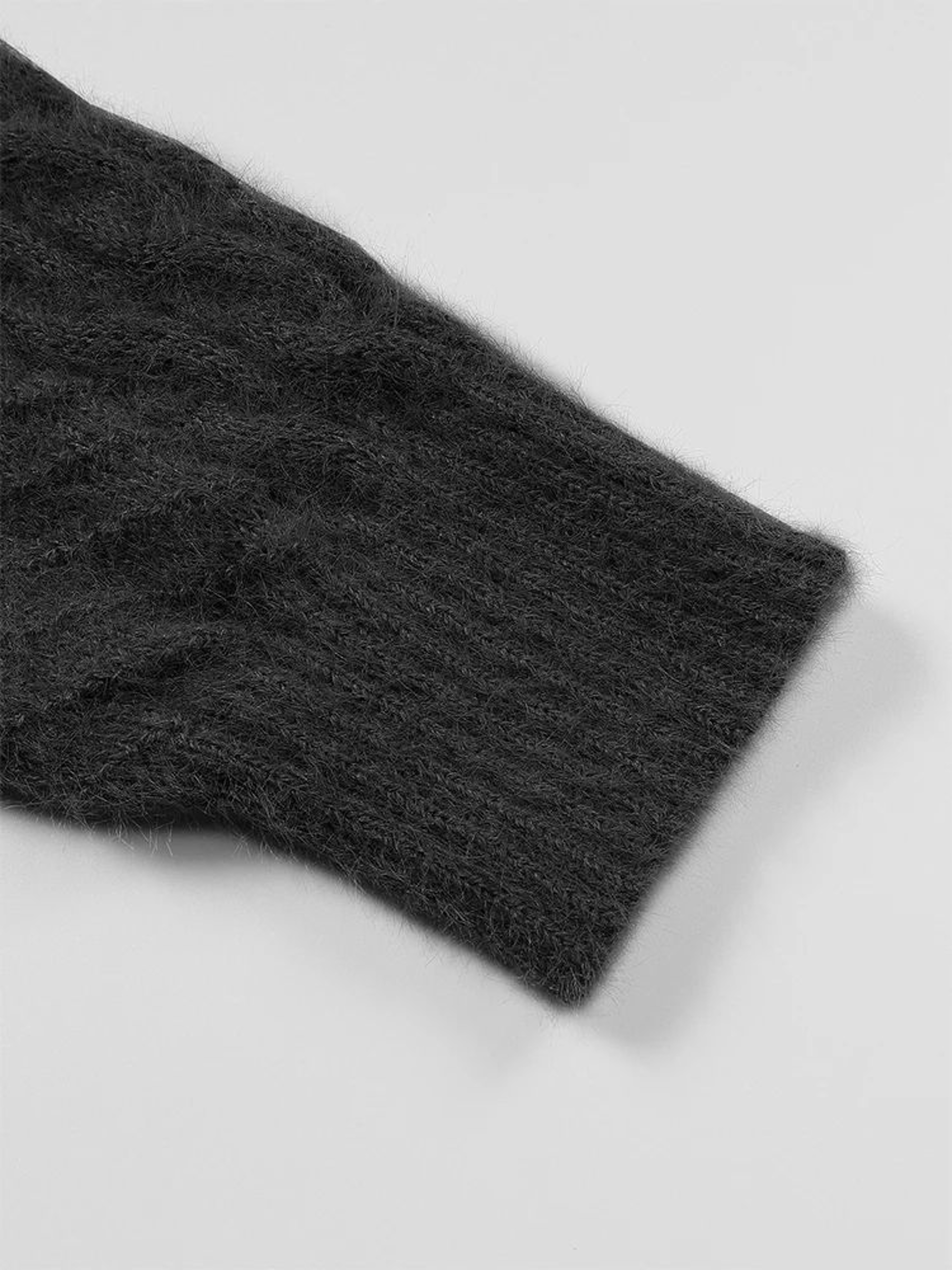 Plus Size High Neck Ribbed Knit Sweater  Cozy Long Sleeve Autumn Winter Pullover 2
