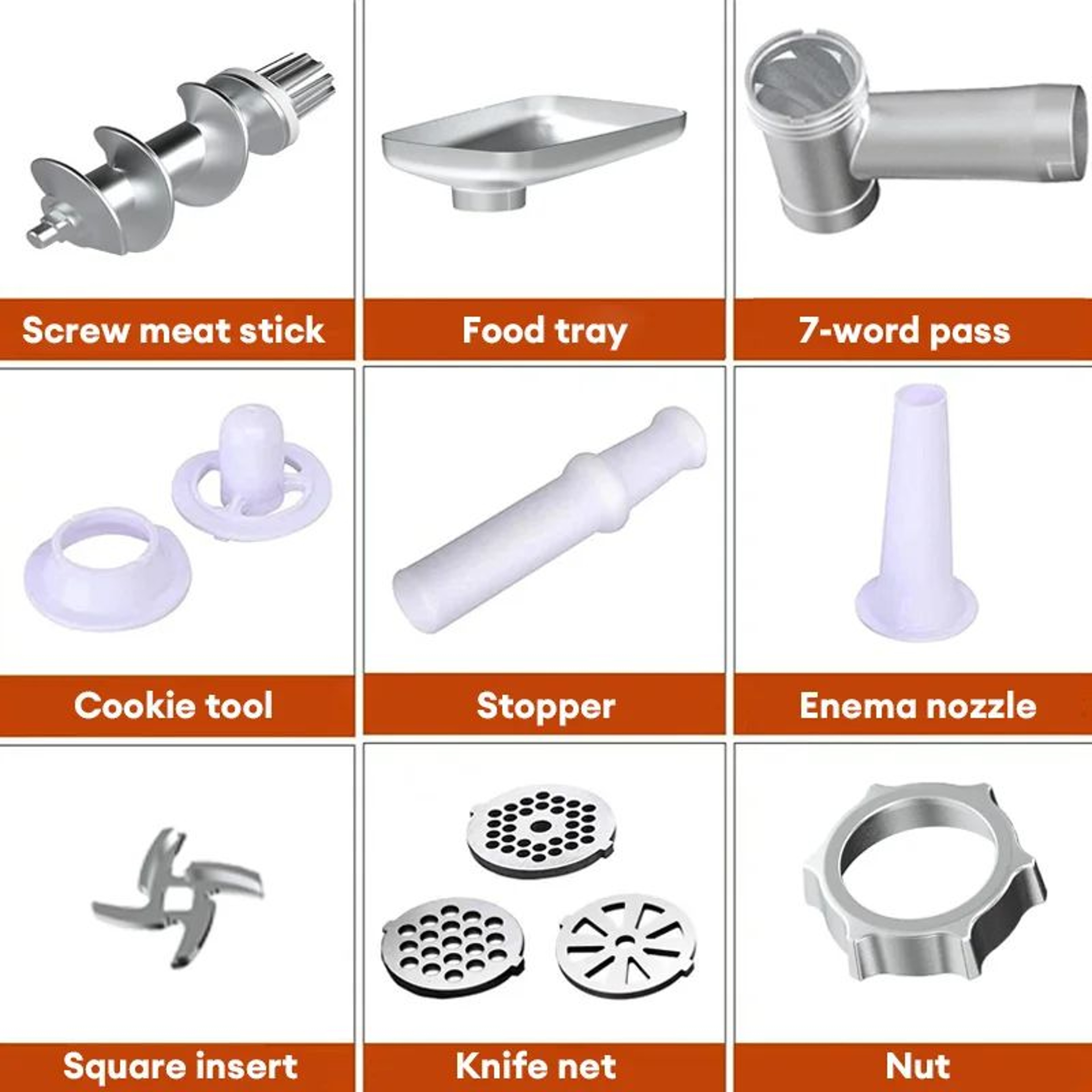Heavy Duty Electric Meat Grinder  Sausage Stuffer For Home And Commercial Use 2