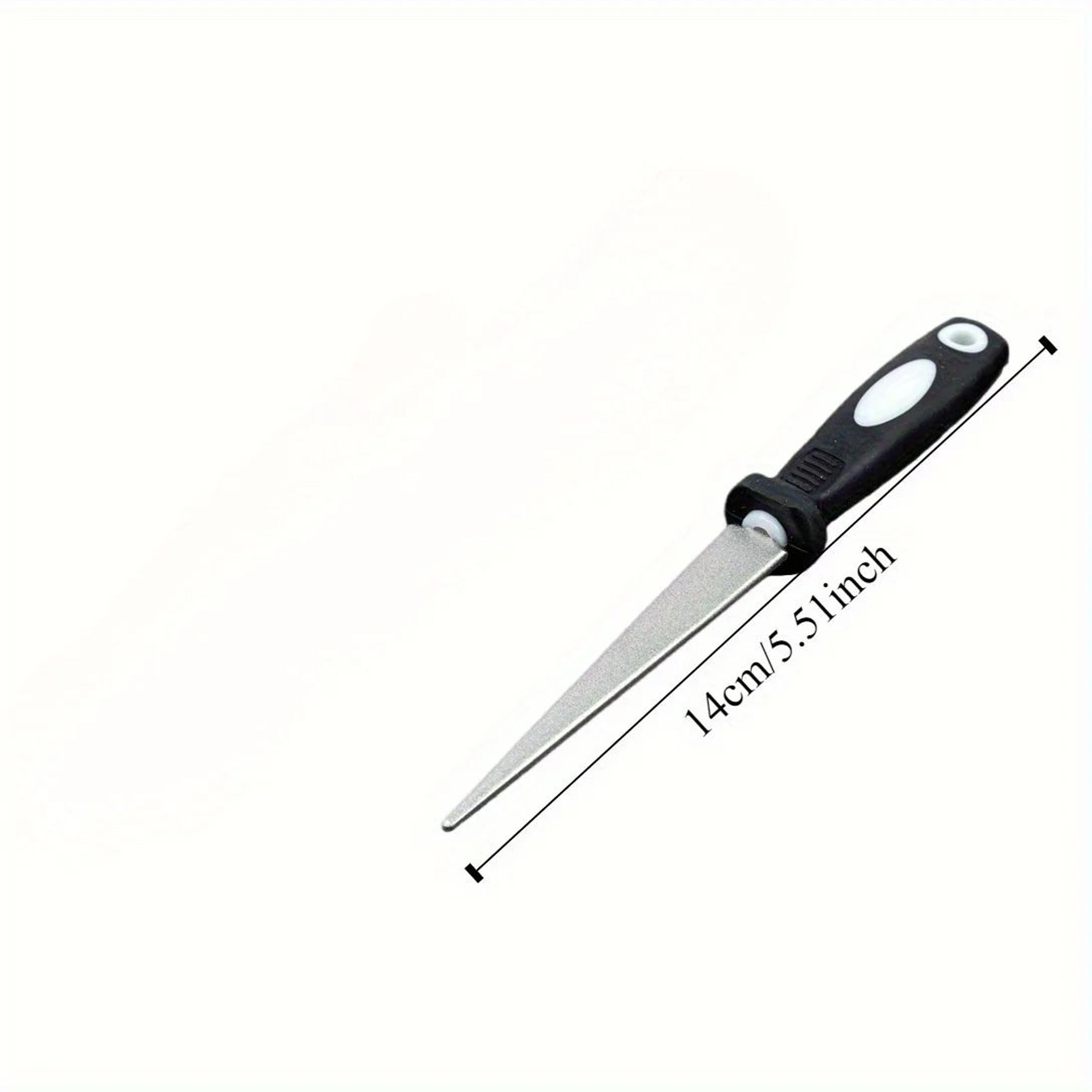 Diamond Sharpening Stone Knife Sharpener with Double-Sided Flat and Curved Edge Design – view 6