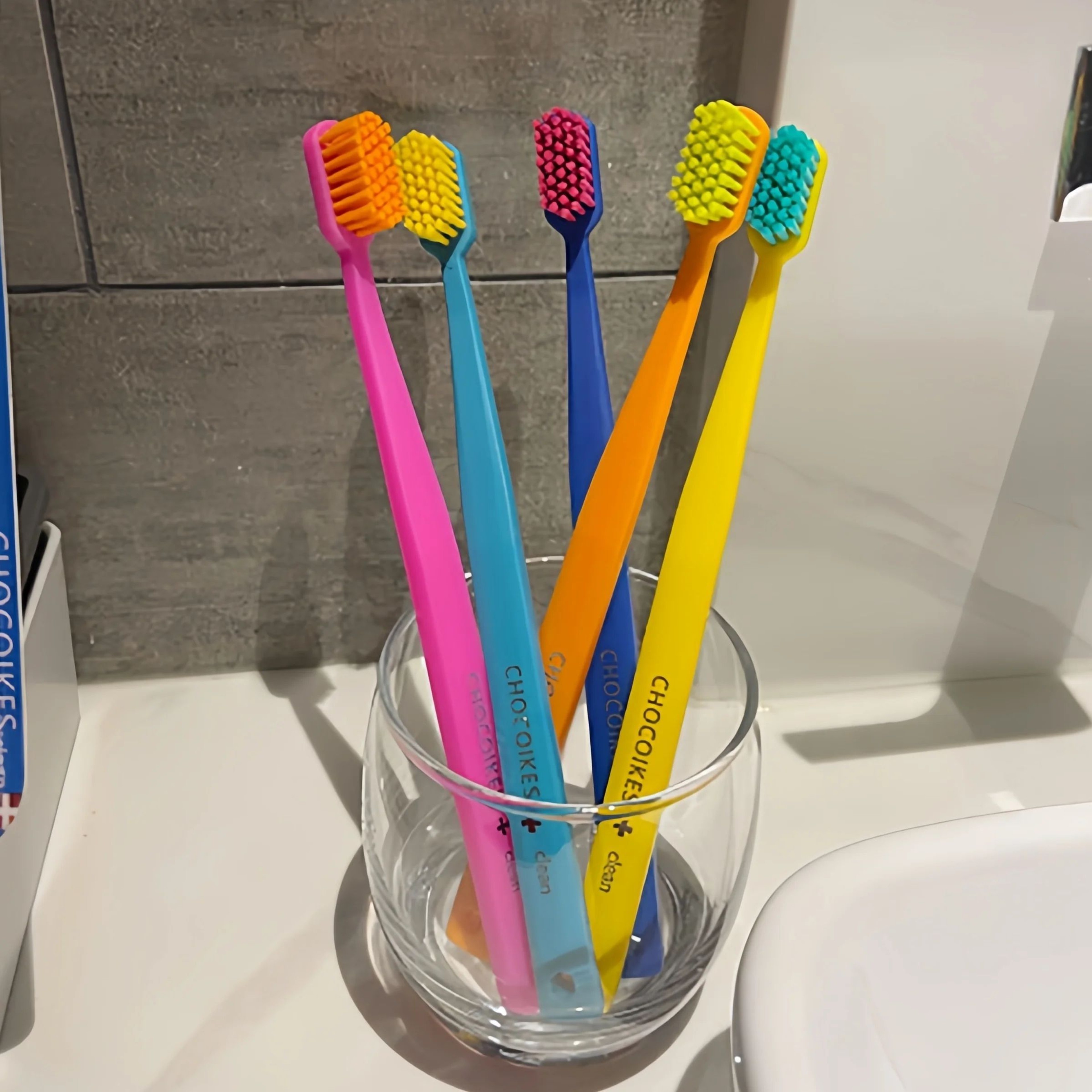 Soft Bristle Travel Toothbrush Set  5Pack Ergonomic Nylon Toothbrushes For Daily  OntheGo Care 0
