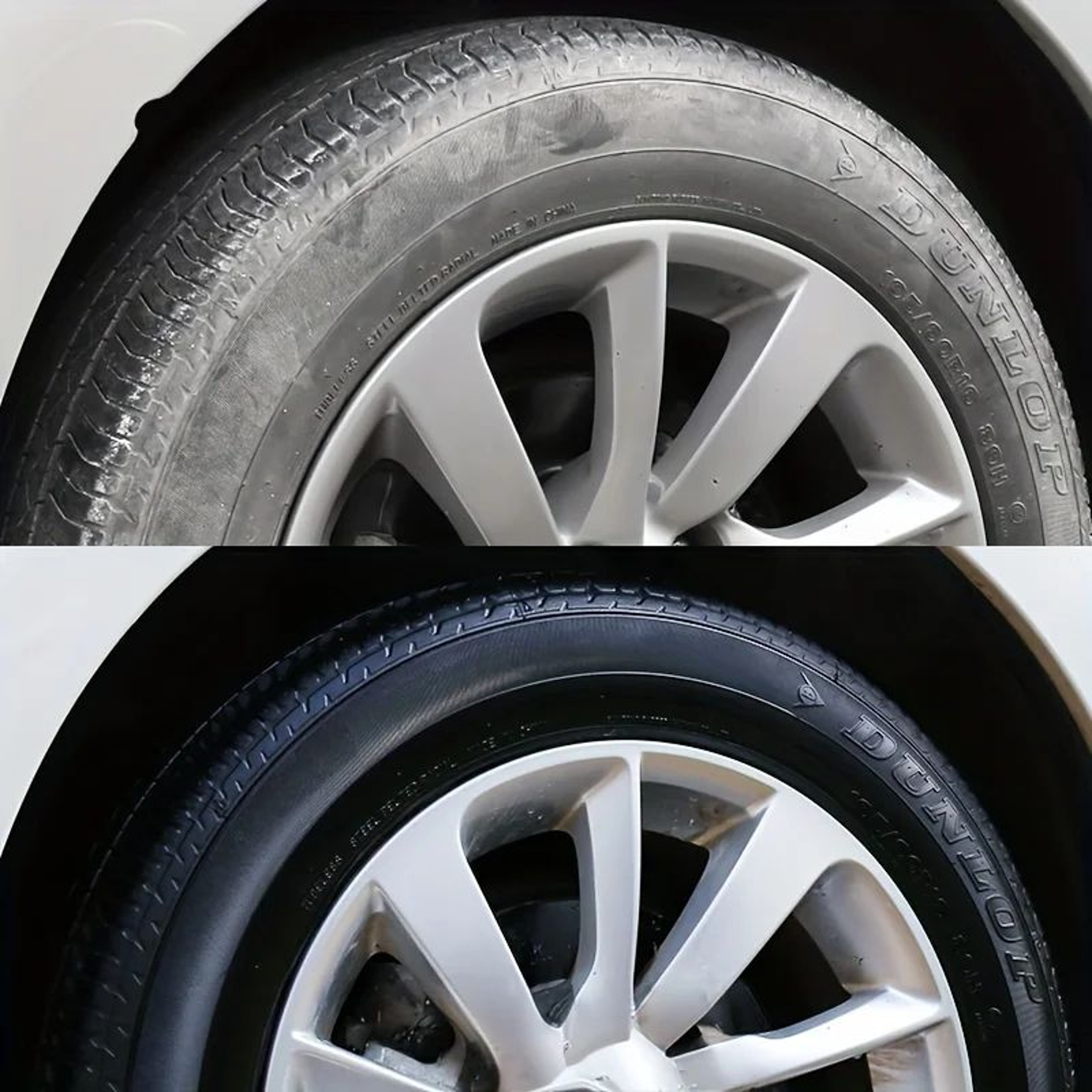 Black Tire Restorer  Tire Shine Wax For Cars Bikes And Motorcycles 2
