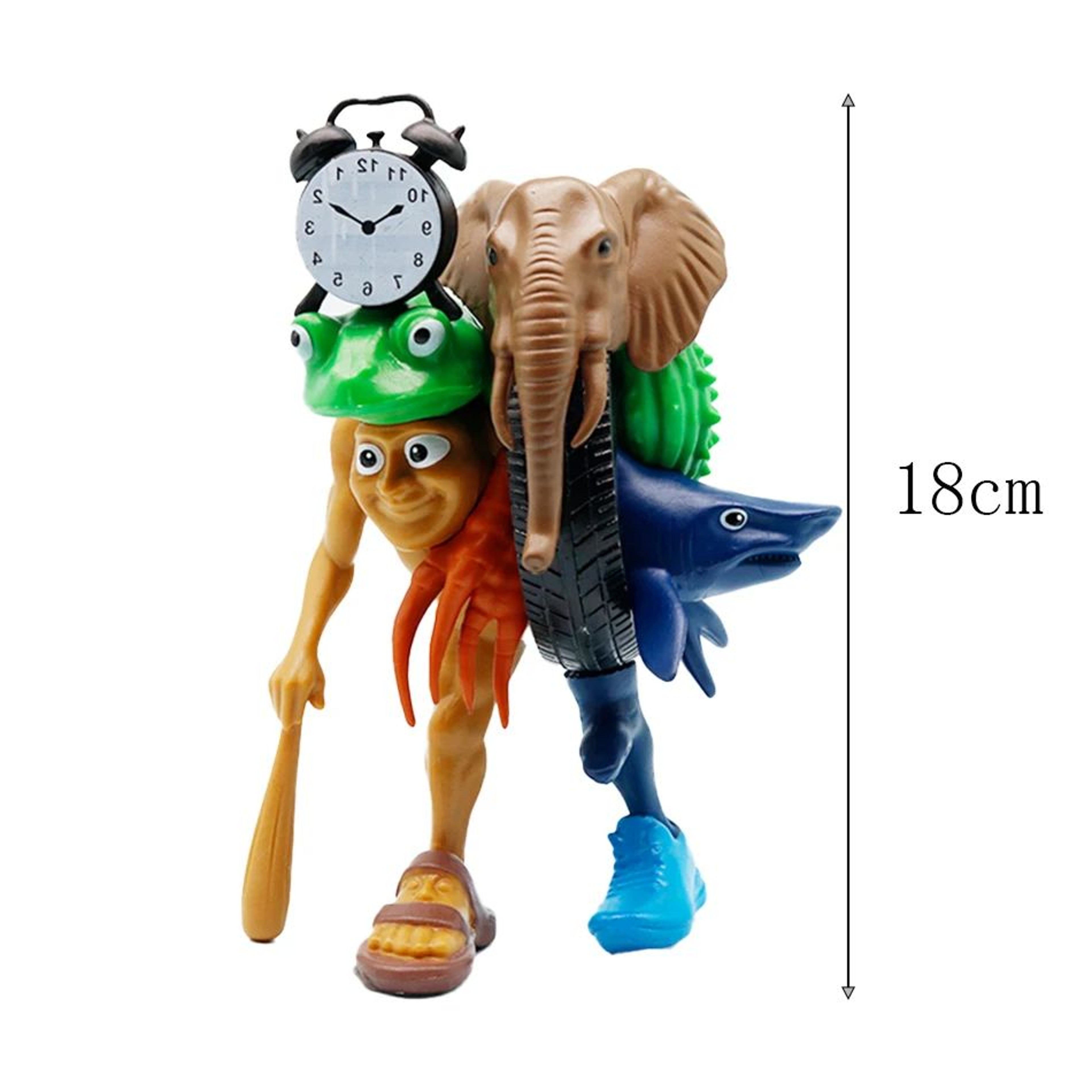 Italian Brainrot Figure Collectible Tung Tung Tung Sahur Tralalero Tralala Desktop Ornament Toy – view 10