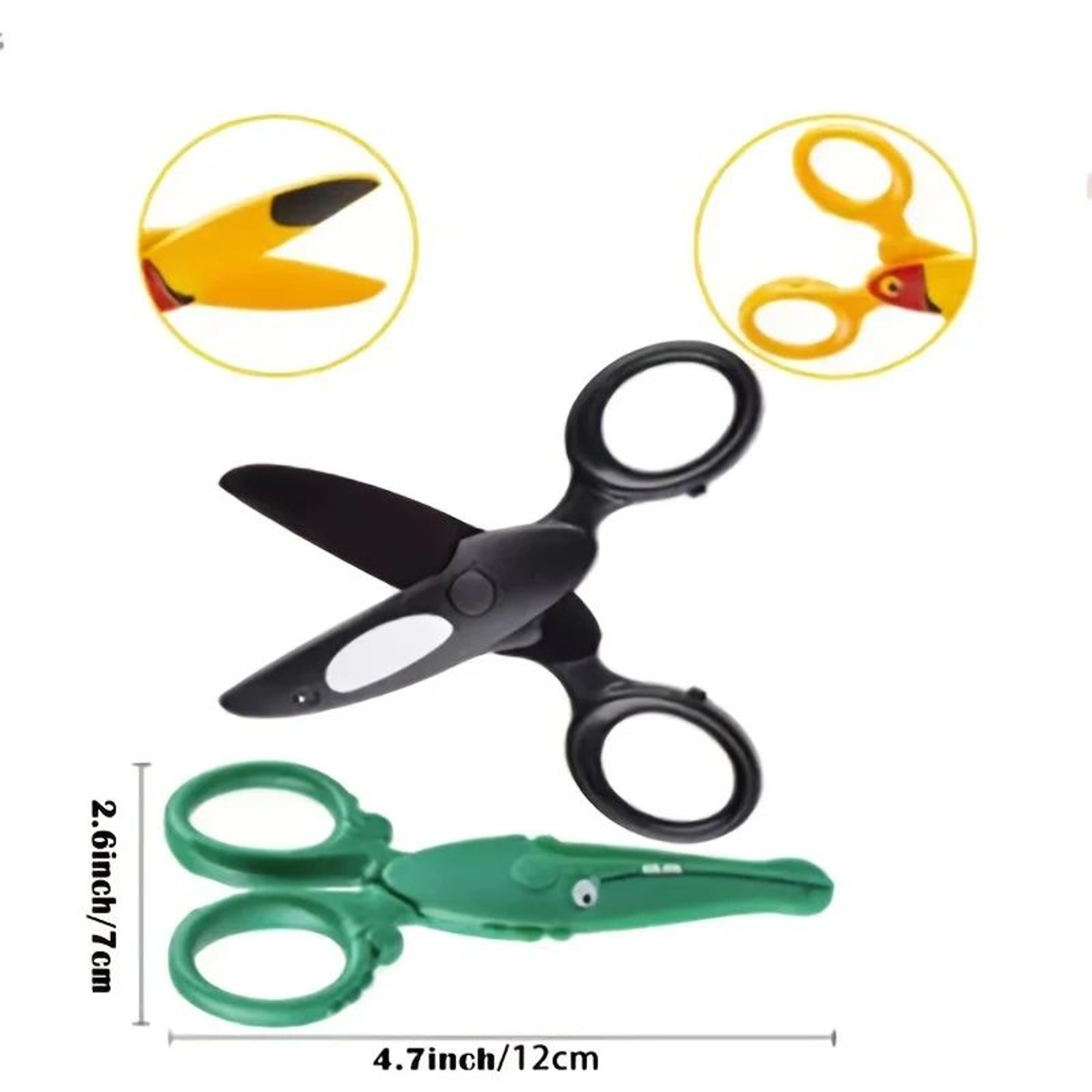 SoftGrip Kids Safety Scissors – Preschool Training Scissors for Safe Creative Learning – view 7