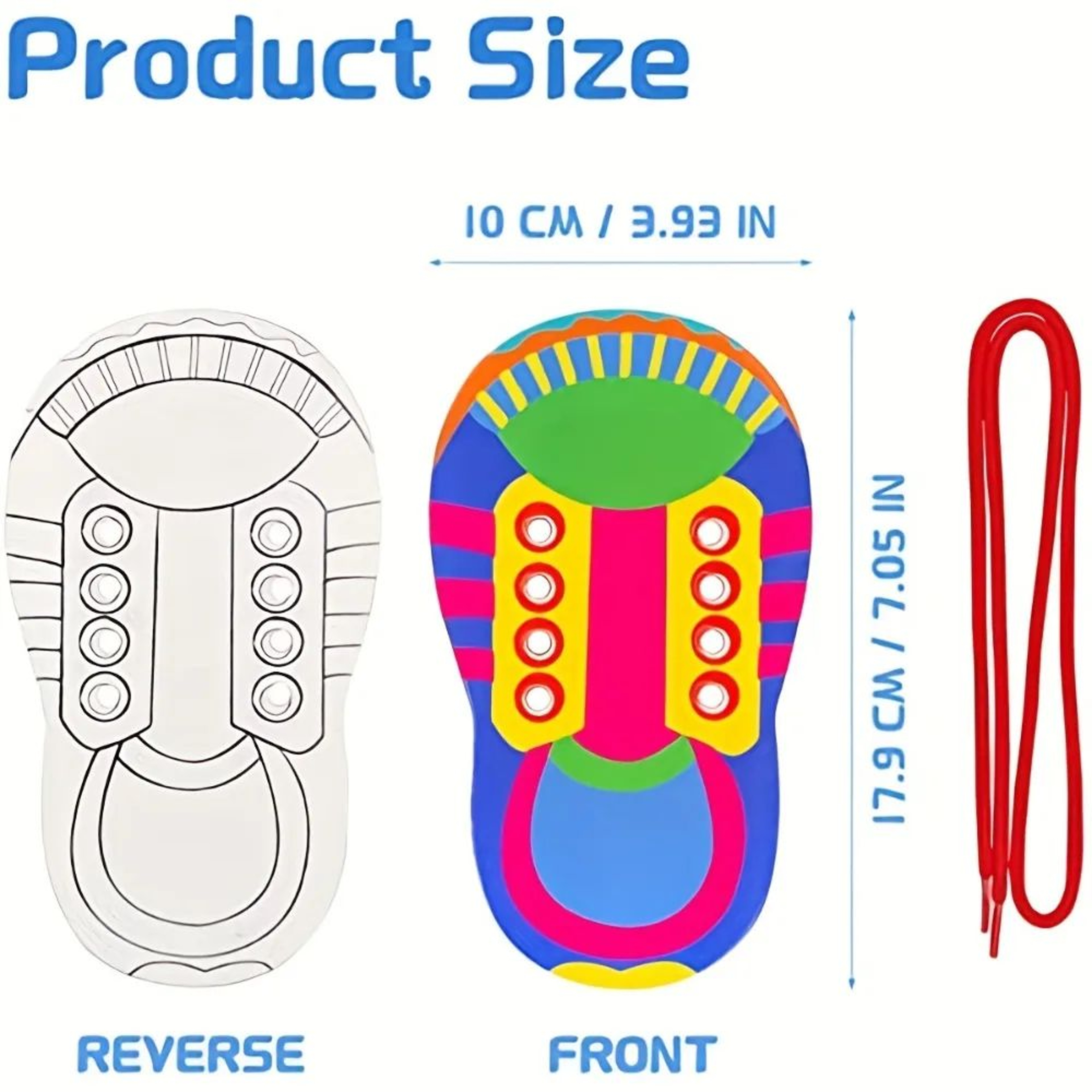 SmartStep Shoelace Tying Toy For Kids  Montessori Lacing Board  Fine Motor Skills Trainer 2