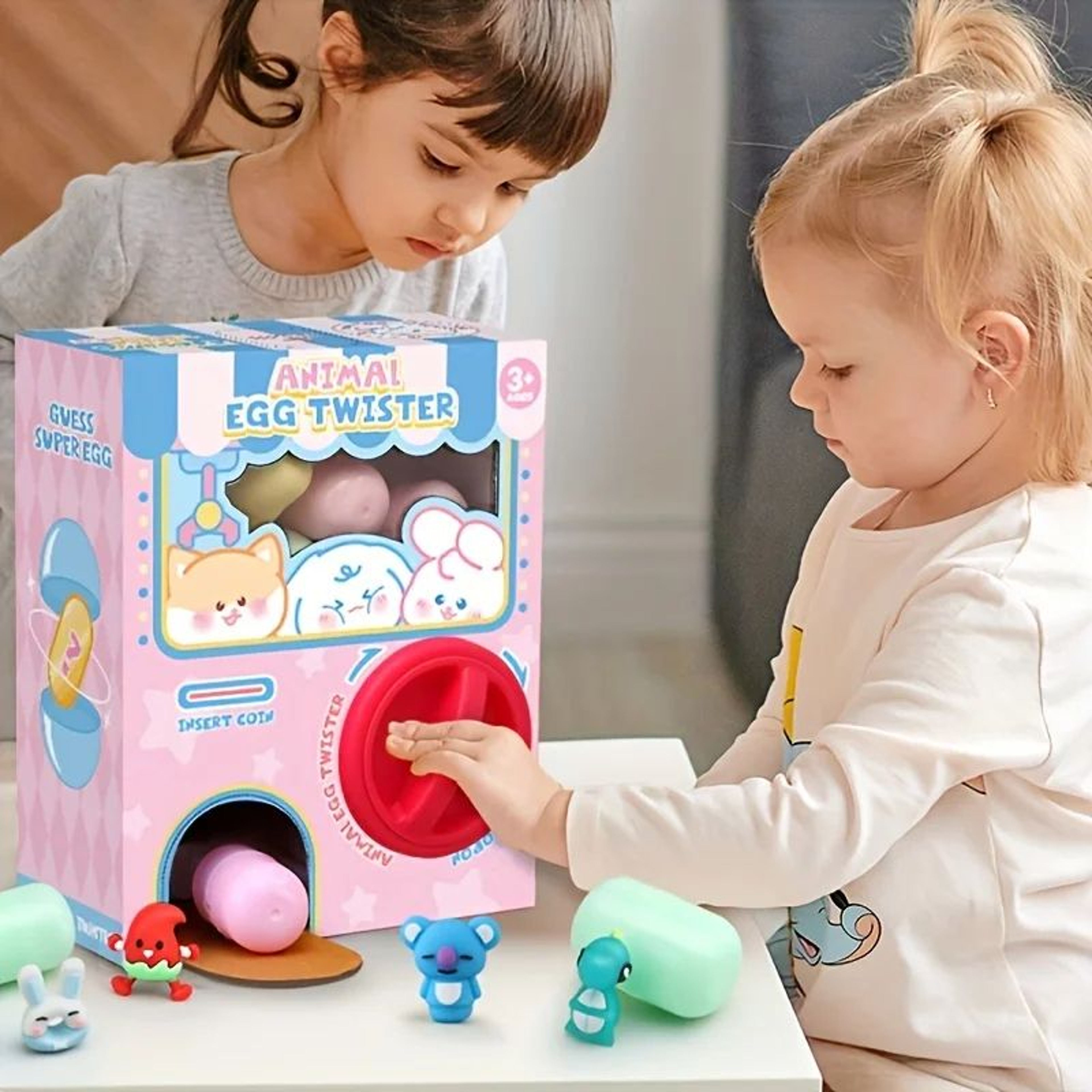 Mini Capsule Vending Machine Surprise Egg Toy  Kids Blind Box Dispenser Fun Game 0