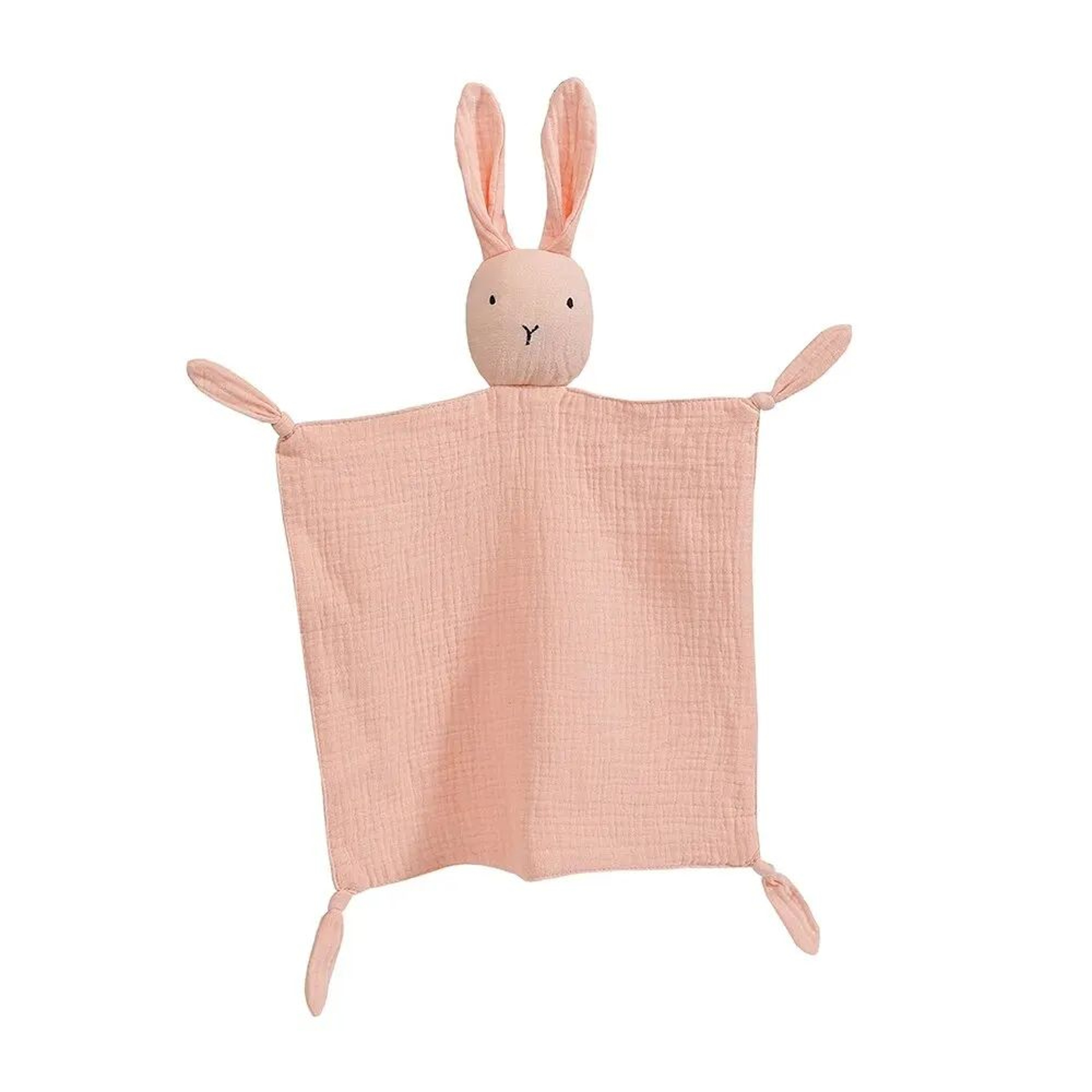 Soft Muslin Baby Comforter Blanket  Gentle Soothing Lovey For Newborn 7
