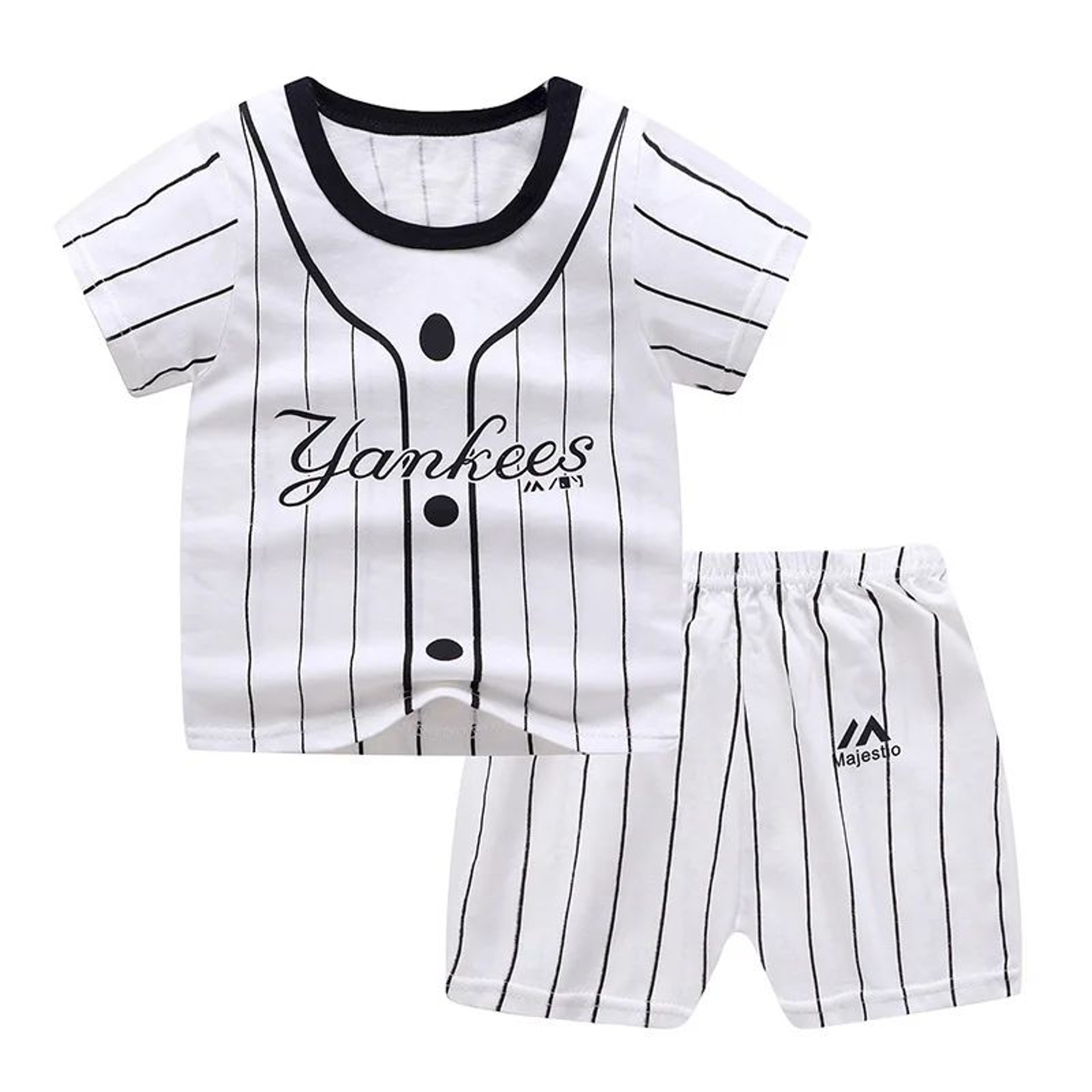 Winnie The Pooh Baby Boys Summer Outfit  Cute Toddler Cartoon Tracksuit 2 Piece Set 0