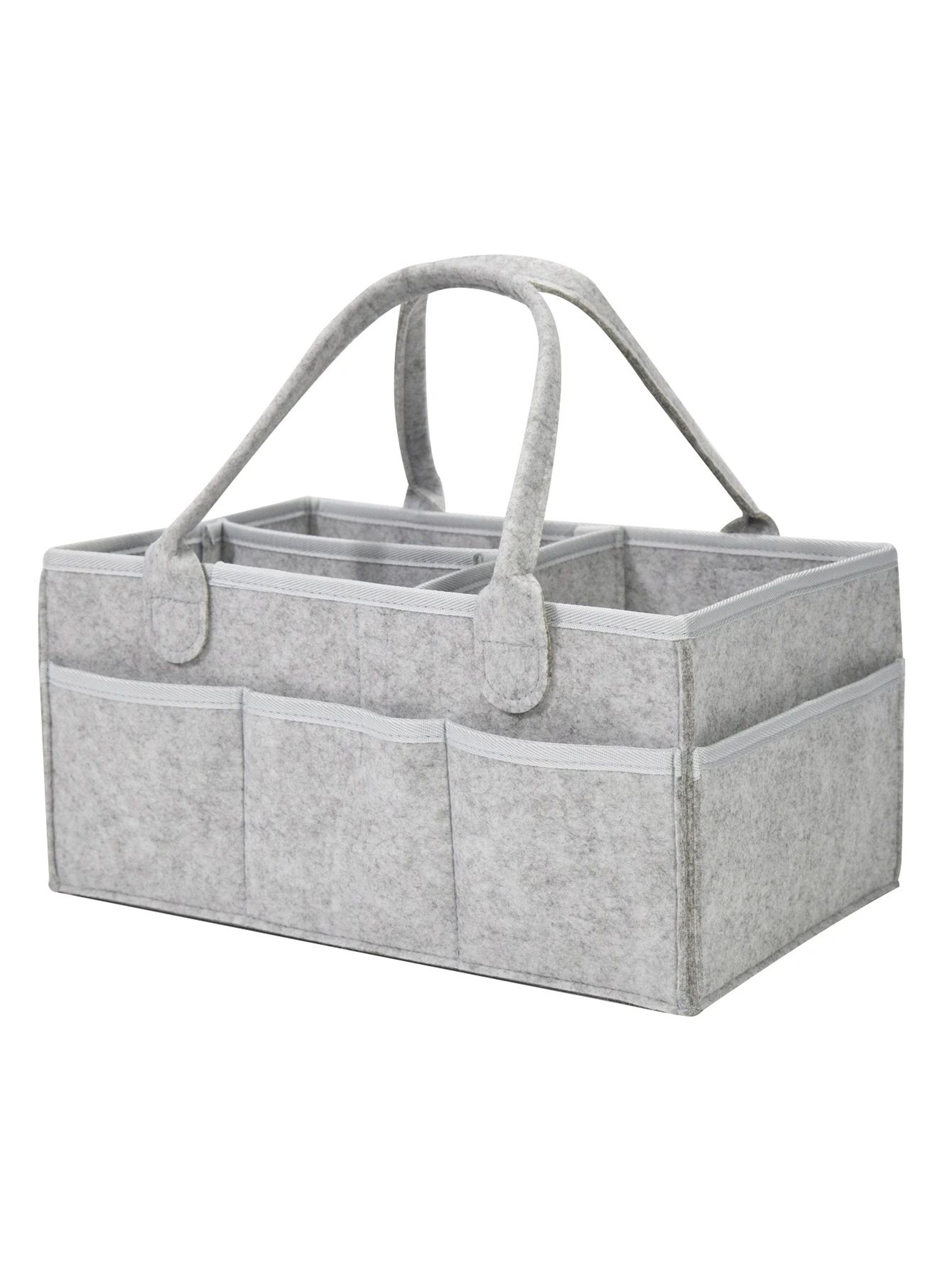 MultiPocket Stroller Organizer Bag  Portable Mommy Stroller Tote  Diaper Storage 5