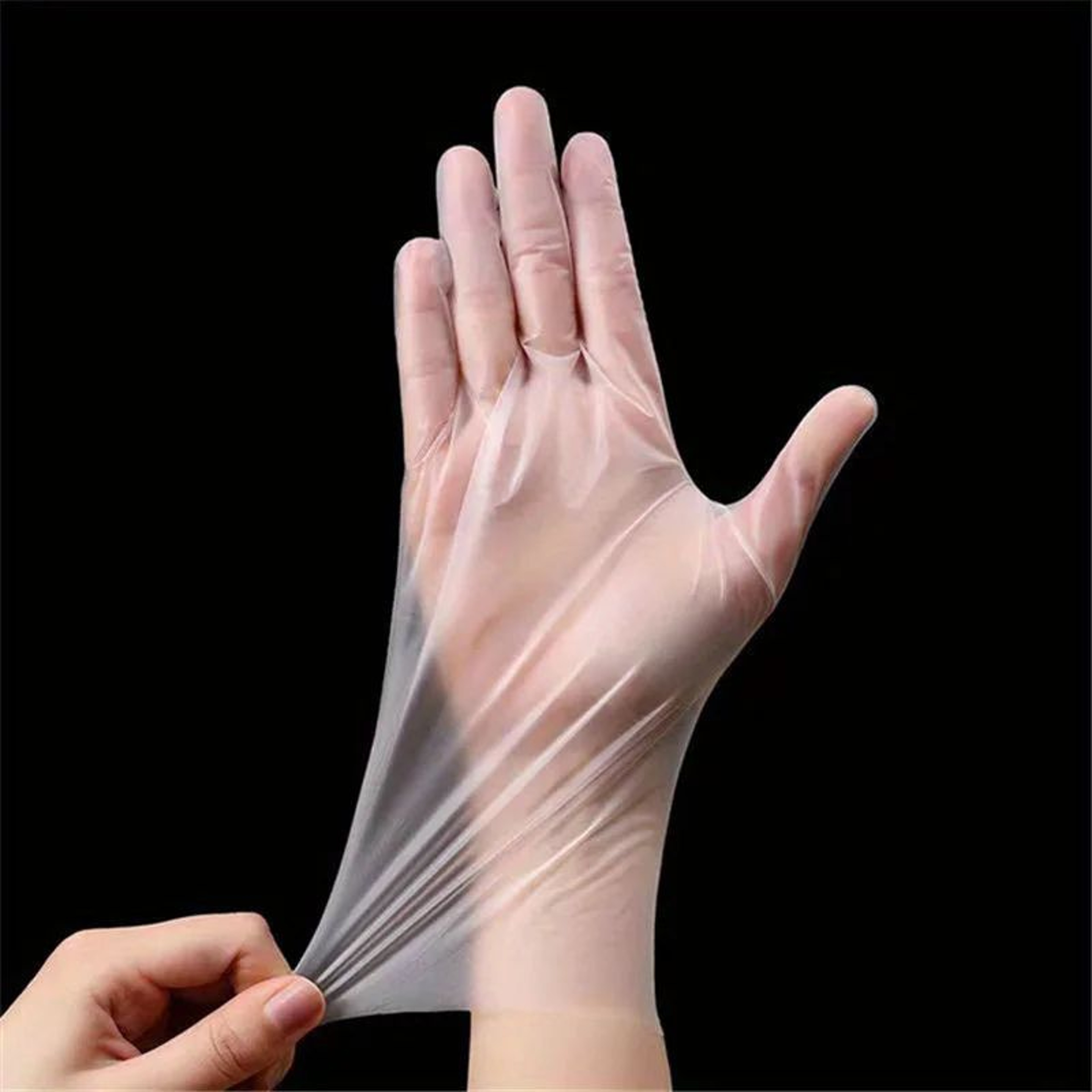 Disposable TPE Gloves  Latex Free Powder Free FoodSafe MultiUse Cleaning Gloves 0