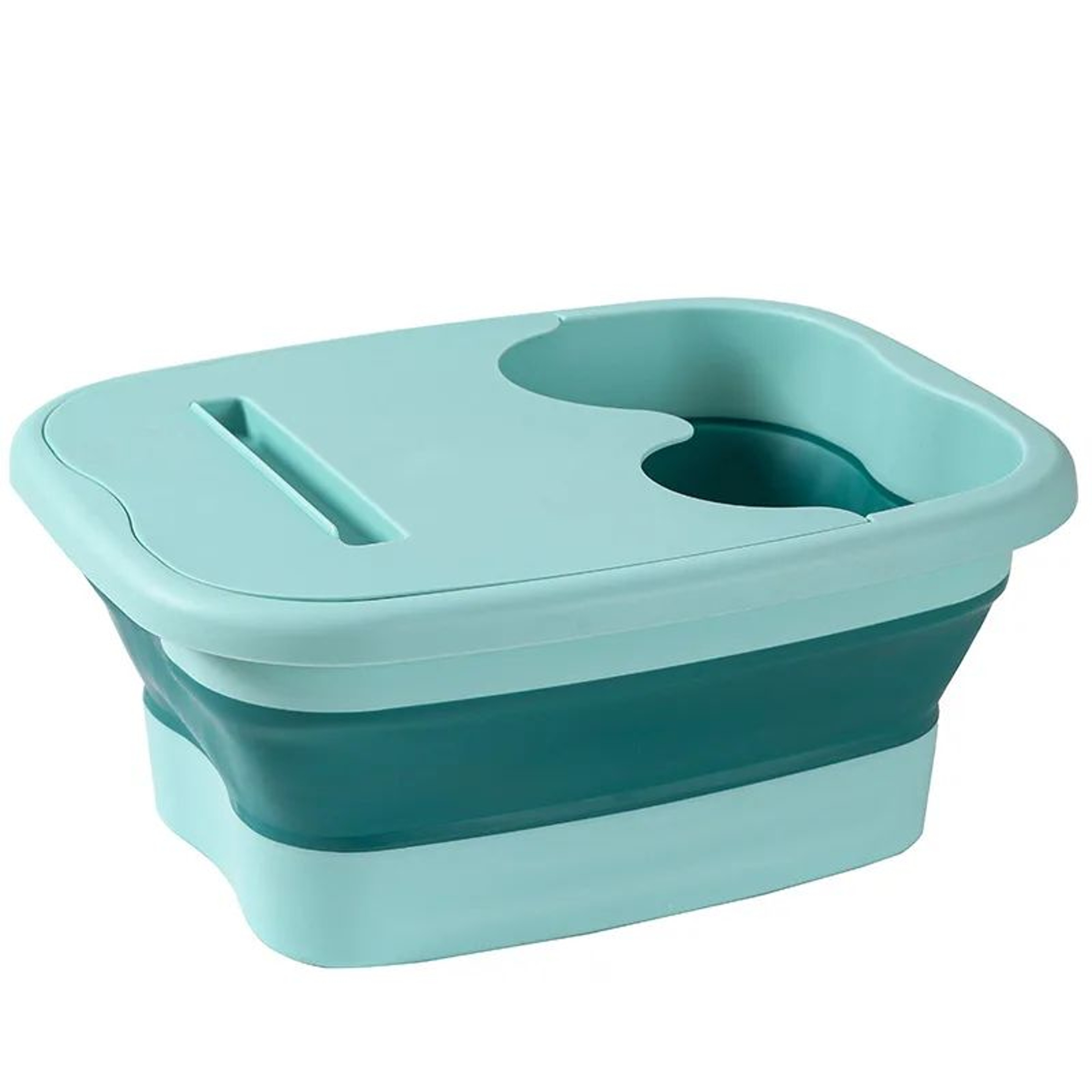Foldable Foot Spa Bucket  Portable Foot Bath  Collapsible Foot Soak Basin For Relaxing Home Therapy 7