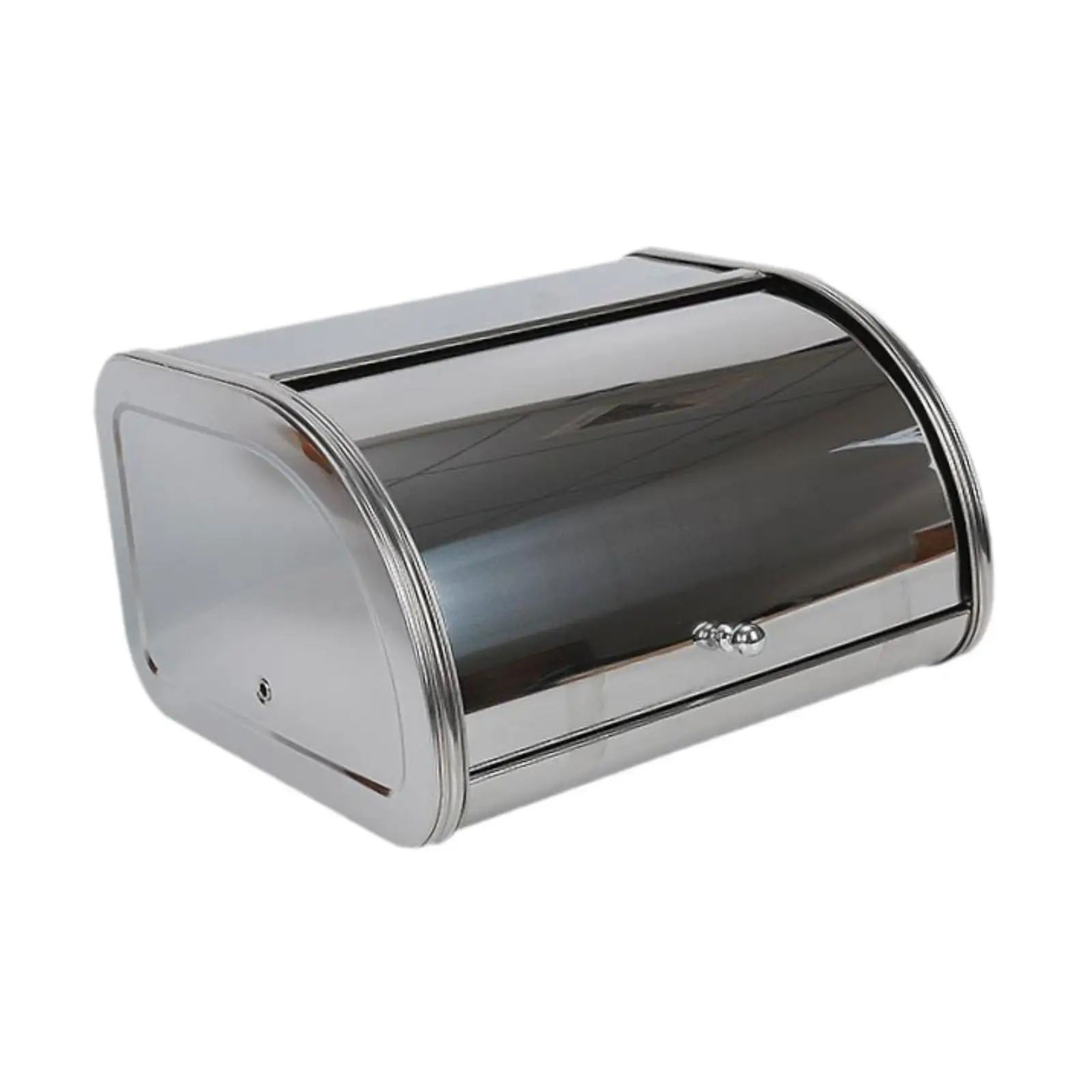Rustic Metal Bread Box For Kitchen Counter  Large Capacity Bread Storage Container 7