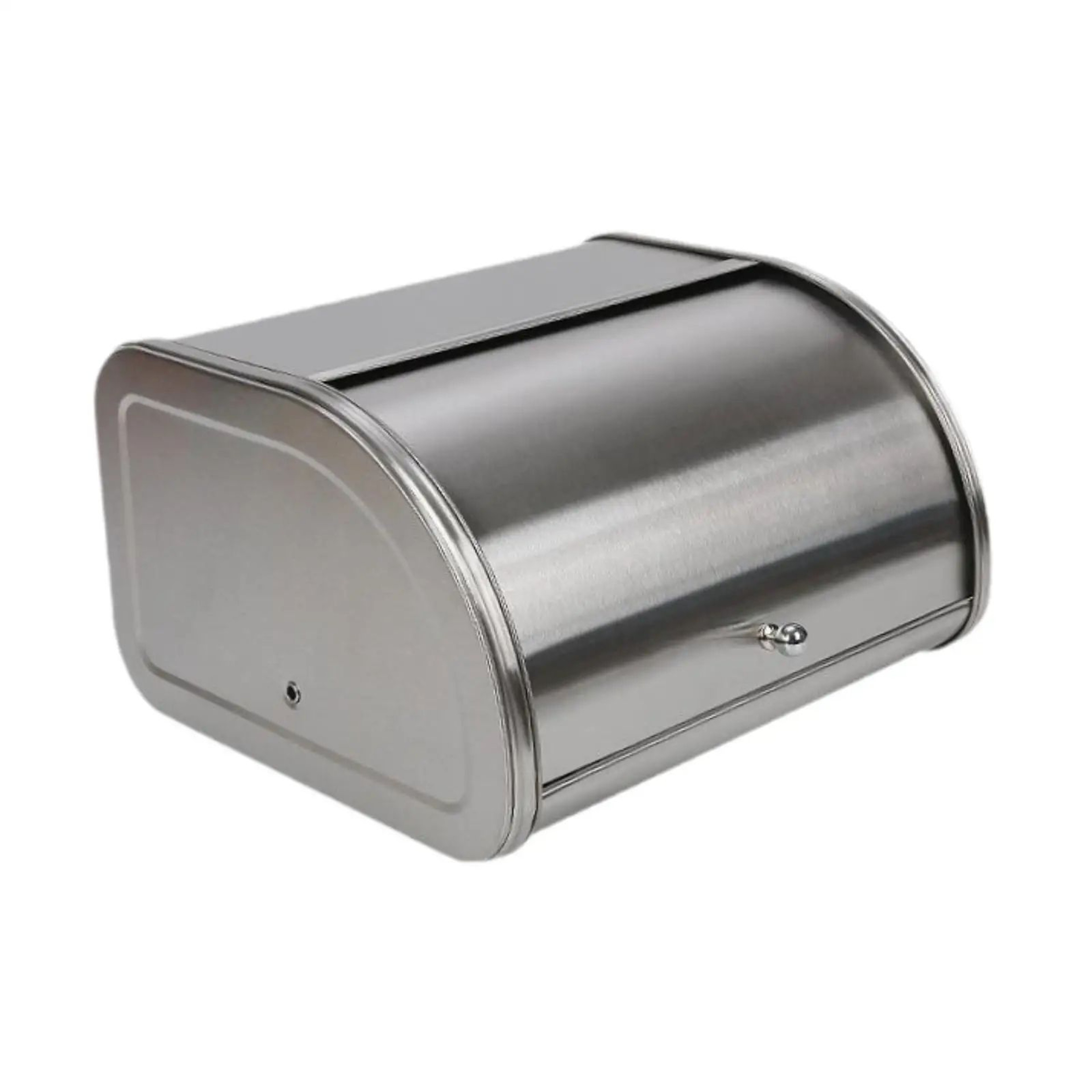 Rustic Metal Bread Box For Kitchen Counter  Large Capacity Bread Storage Container 6