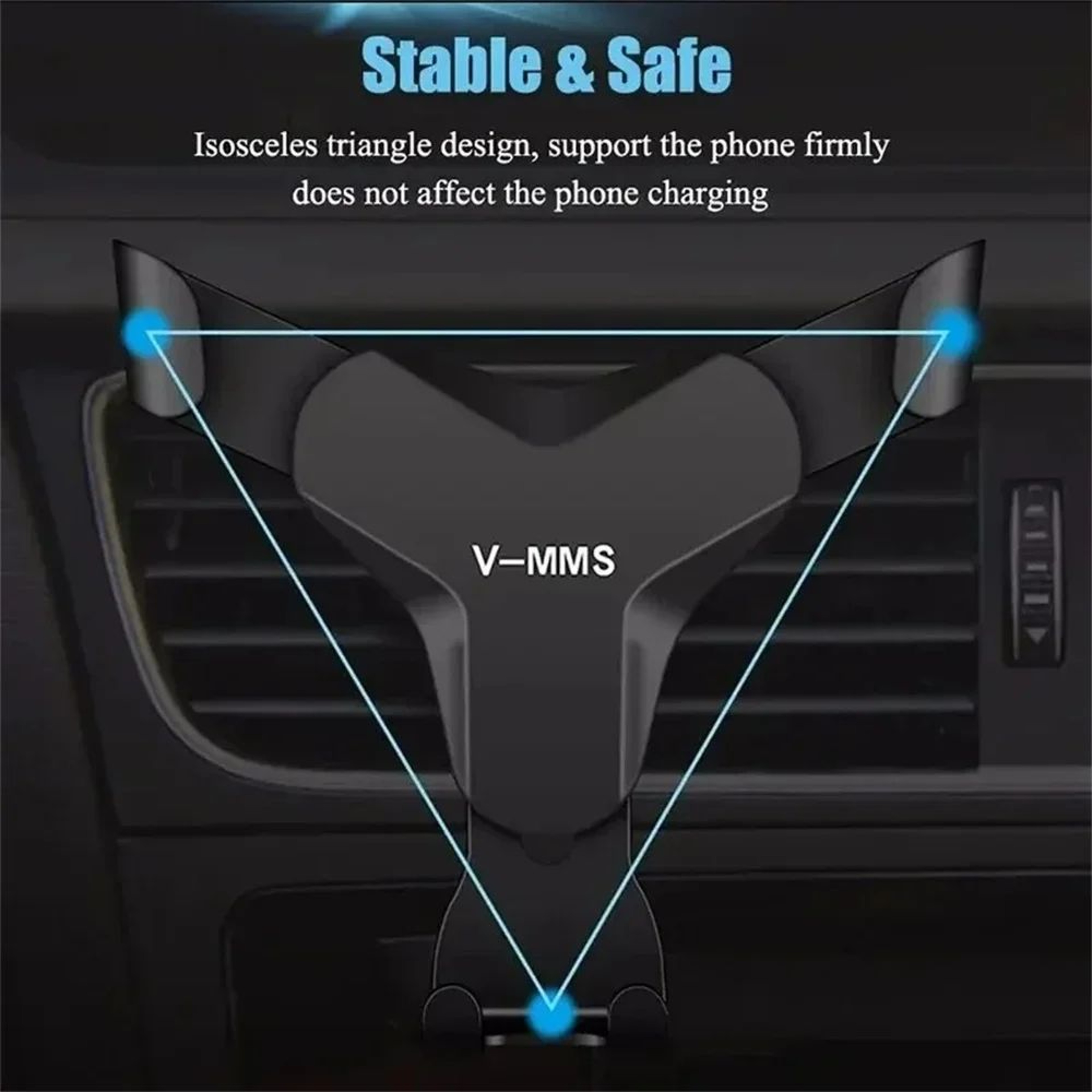 AutoGrip Gravity Car Phone Holder Air Vent Mount 2