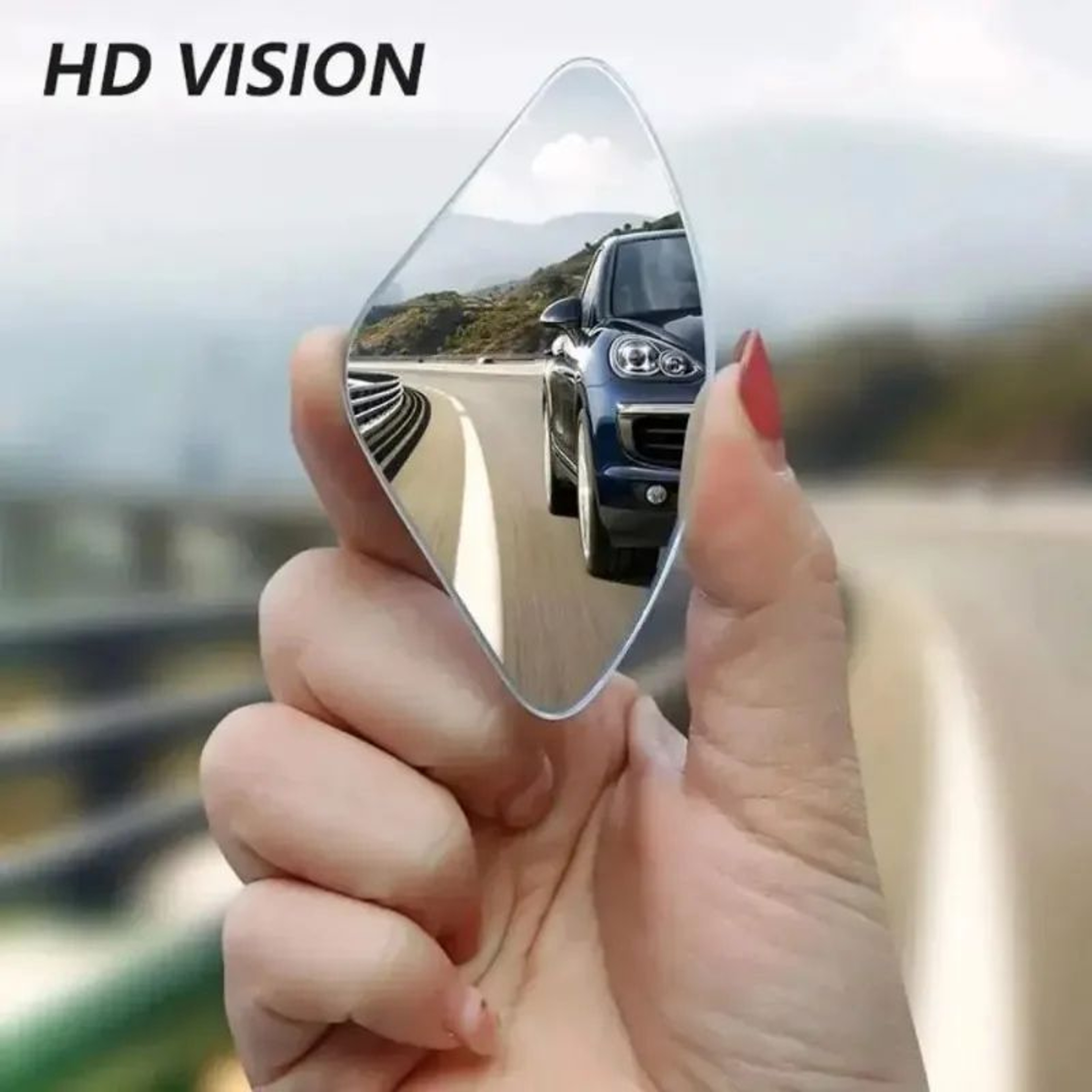 360 Adjustable Blind Spot Mirror For Safer Driving Universal Fit 4