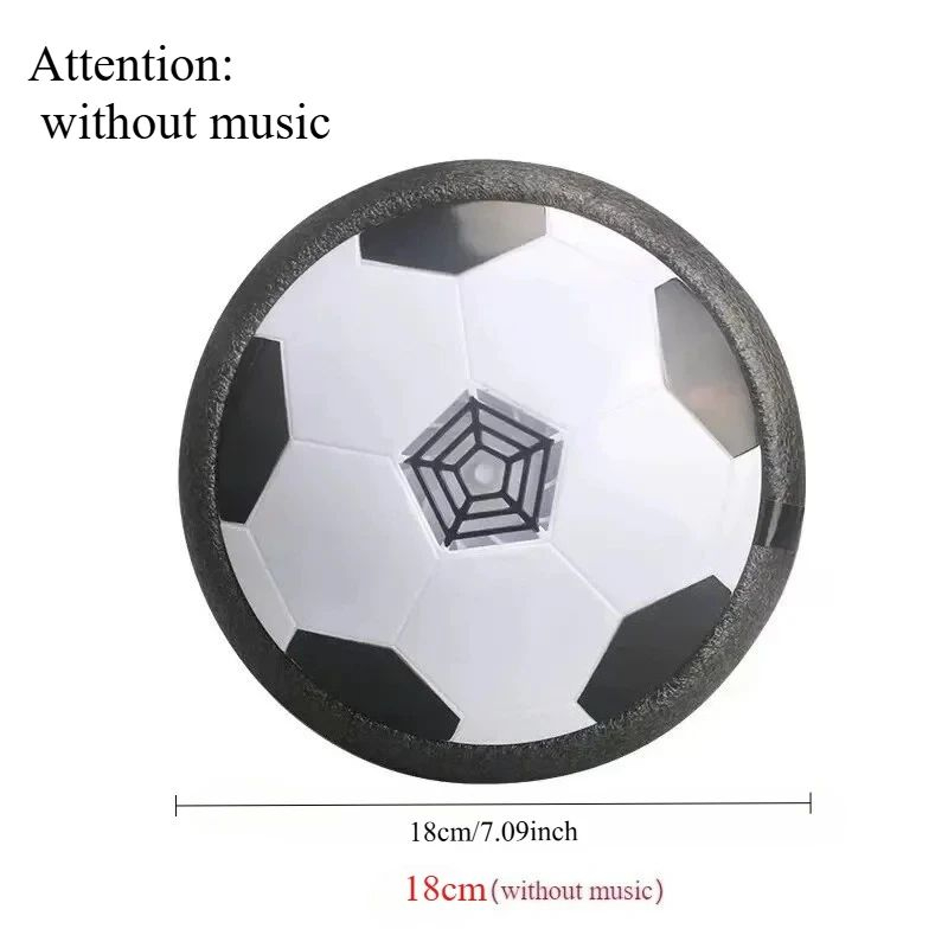 Hover Soccer Ball Indoor Game For Kids With Lights And Music 6