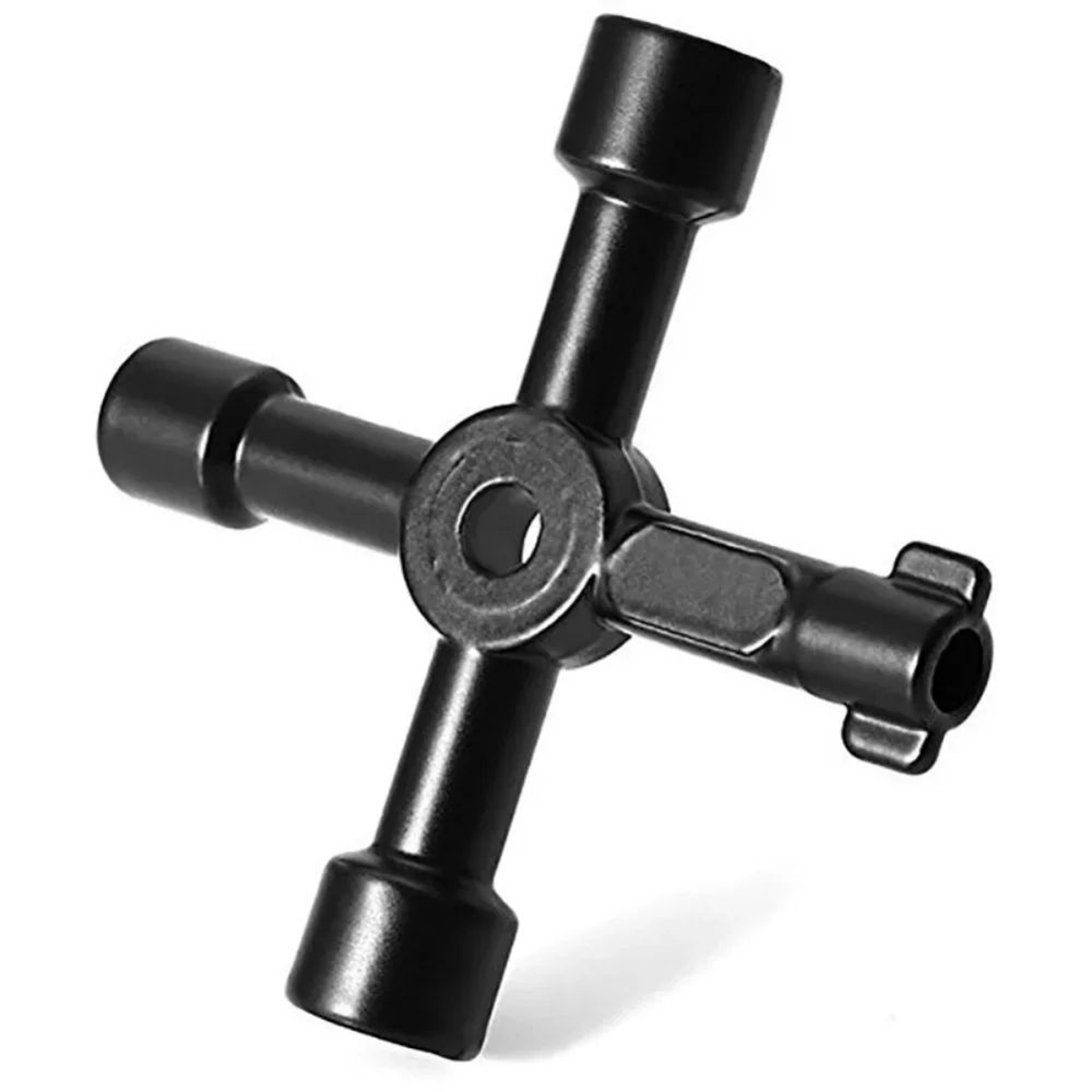 4in1 Universal Utility Cross Wrench  Multifunction Radiator  Valve Key For Electricians And Plumber 2