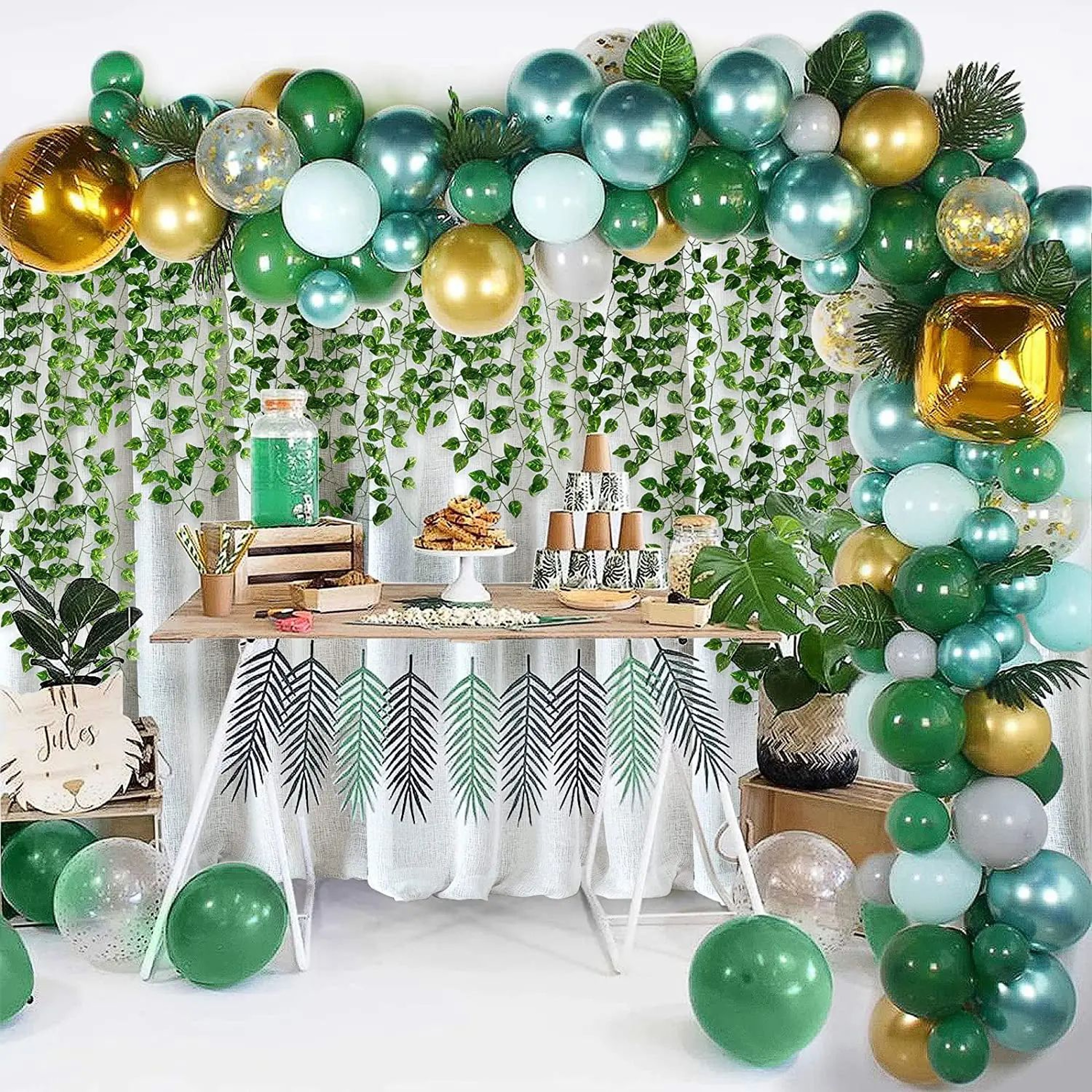 LushFlow Artificial Ivy Garland Vines For Home  Wedding Decor 4