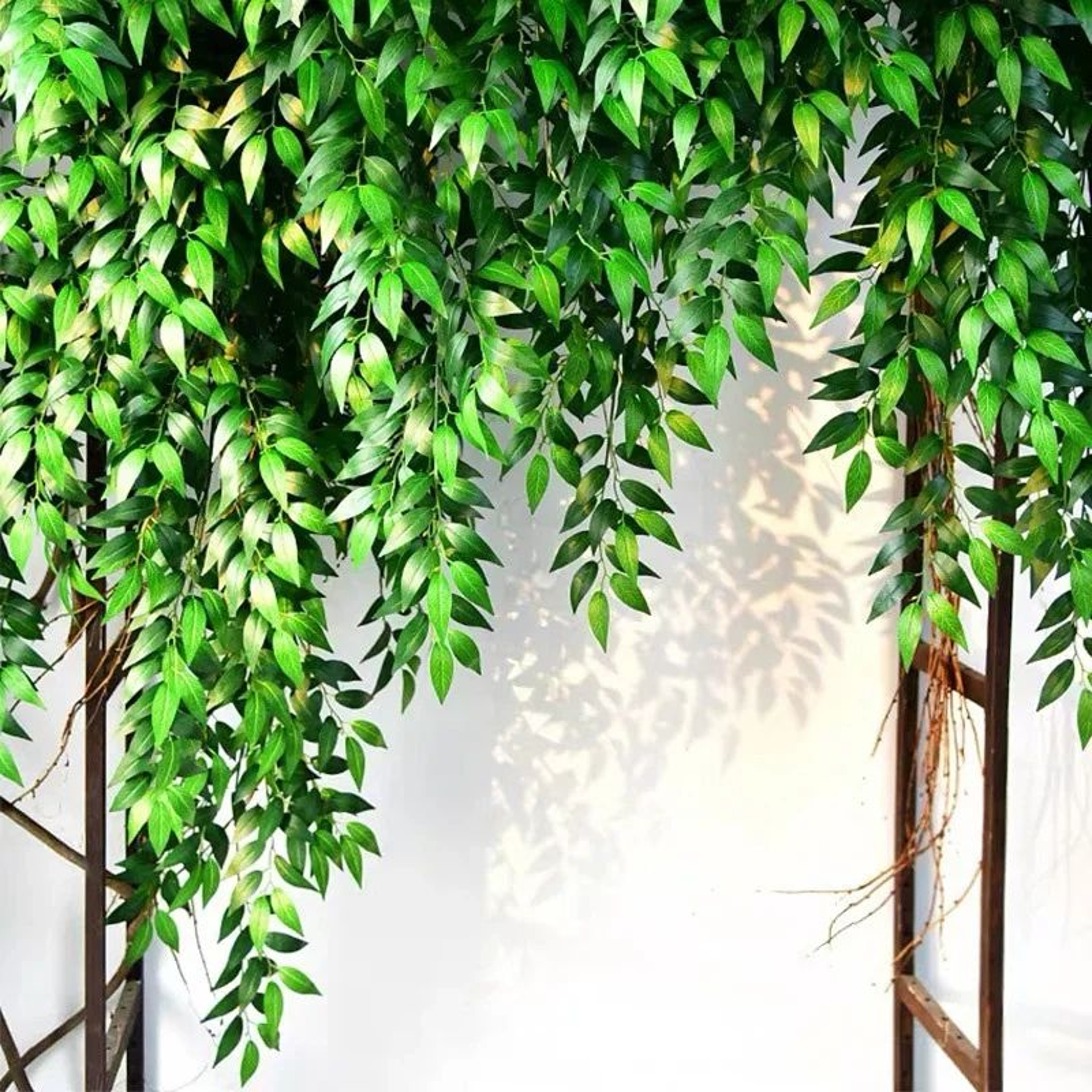 Lush Italian Ruscus Artificial Greenery Stems For Elegant Decor 10pcs 4