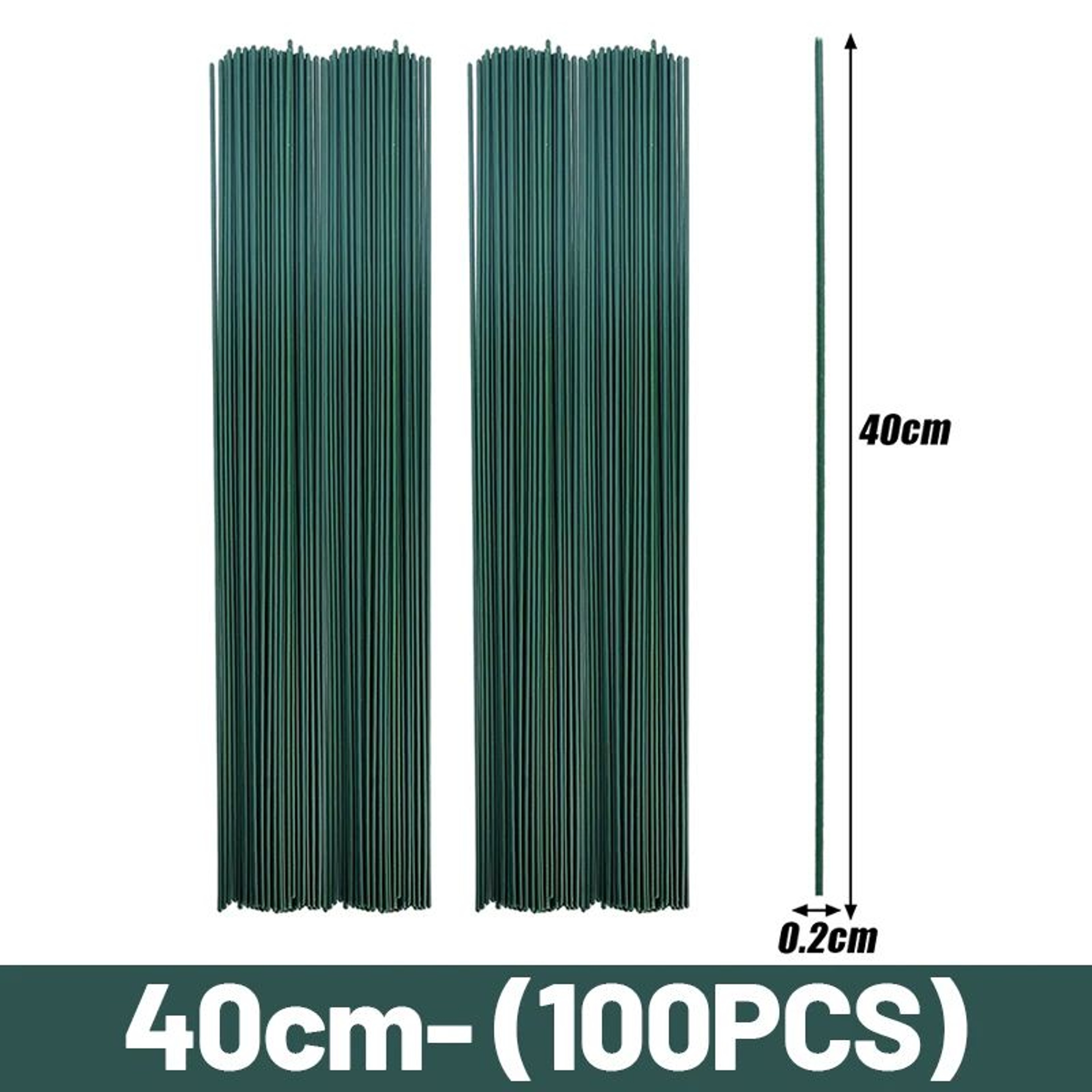 Artificial Flower Stems Kit With Floral Tape For DIY Bouquets And Wedding Decor 10