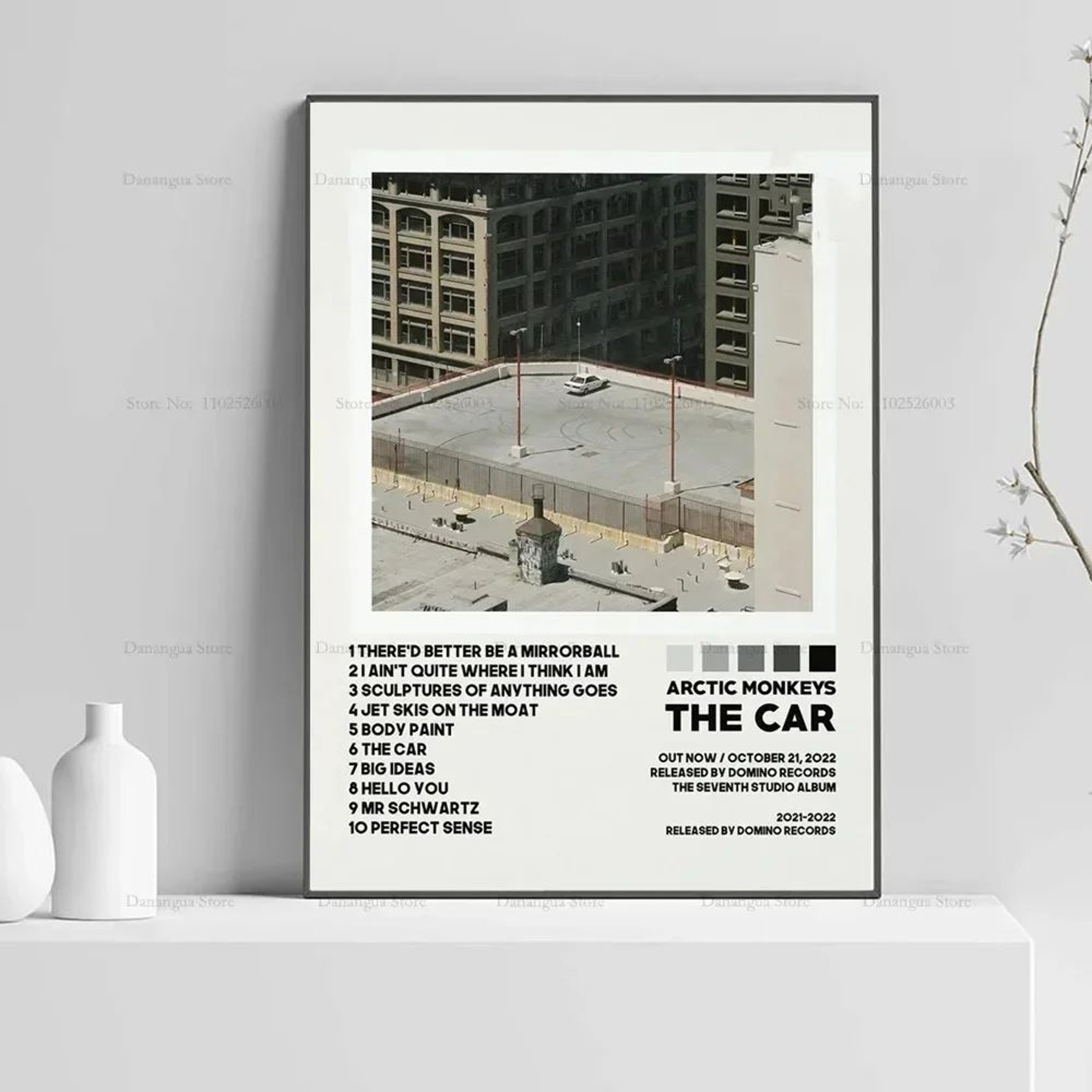 Arctic Monkeys Favourite Worst Nightmare Album Cover Wall Art Poster Print 3