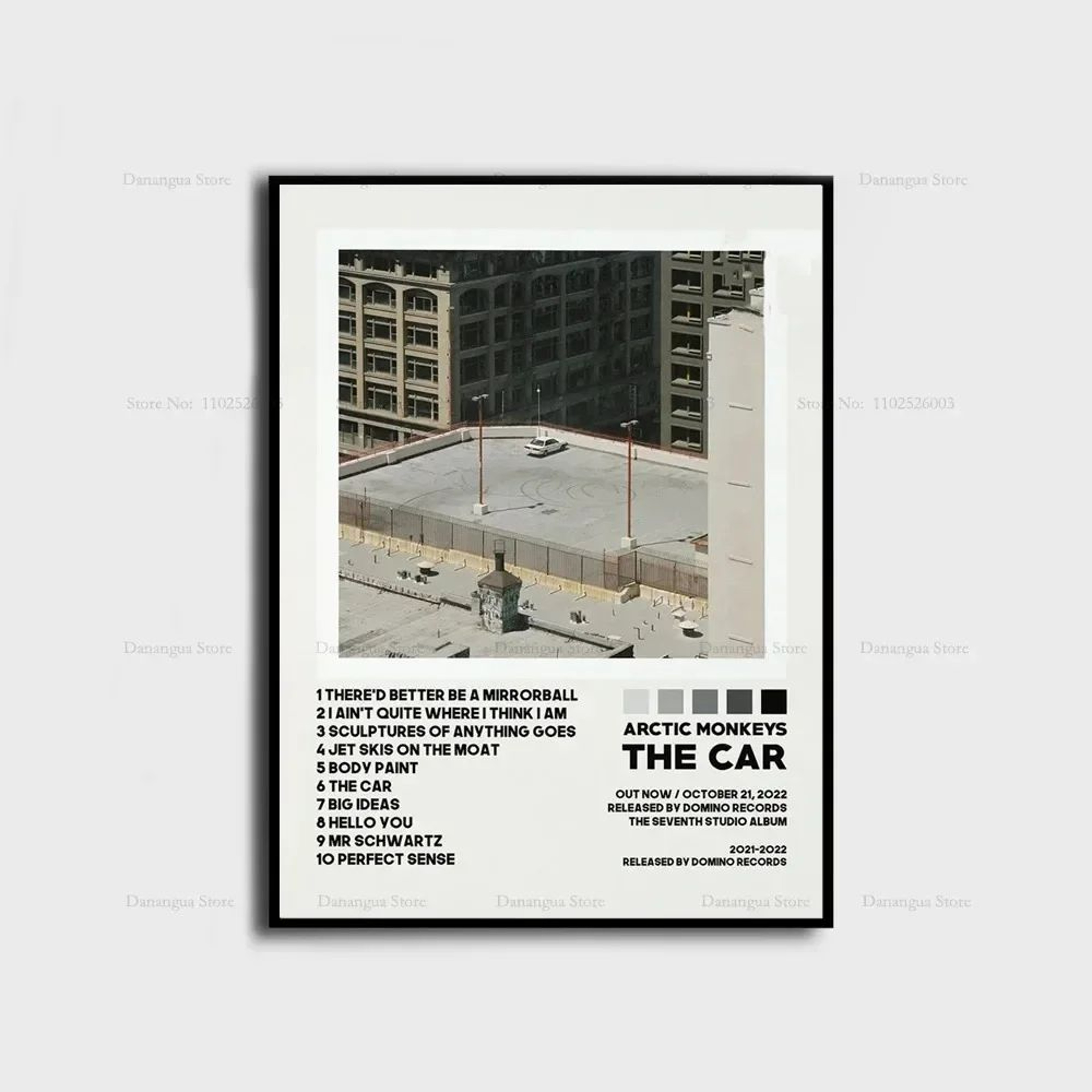 Arctic Monkeys Favourite Worst Nightmare Album Cover Wall Art Poster Print 6